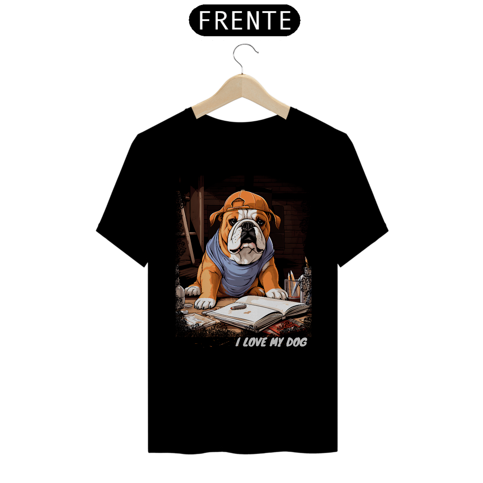 Bulldog Inglês Arquiteto - Coleção Tal Pais - Tal Patas