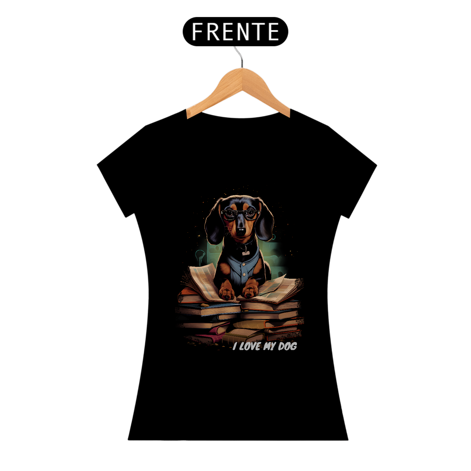 Dachshund Contador (Basset - cão-salsicha) - Coleção Tal Pais - Tal Patas