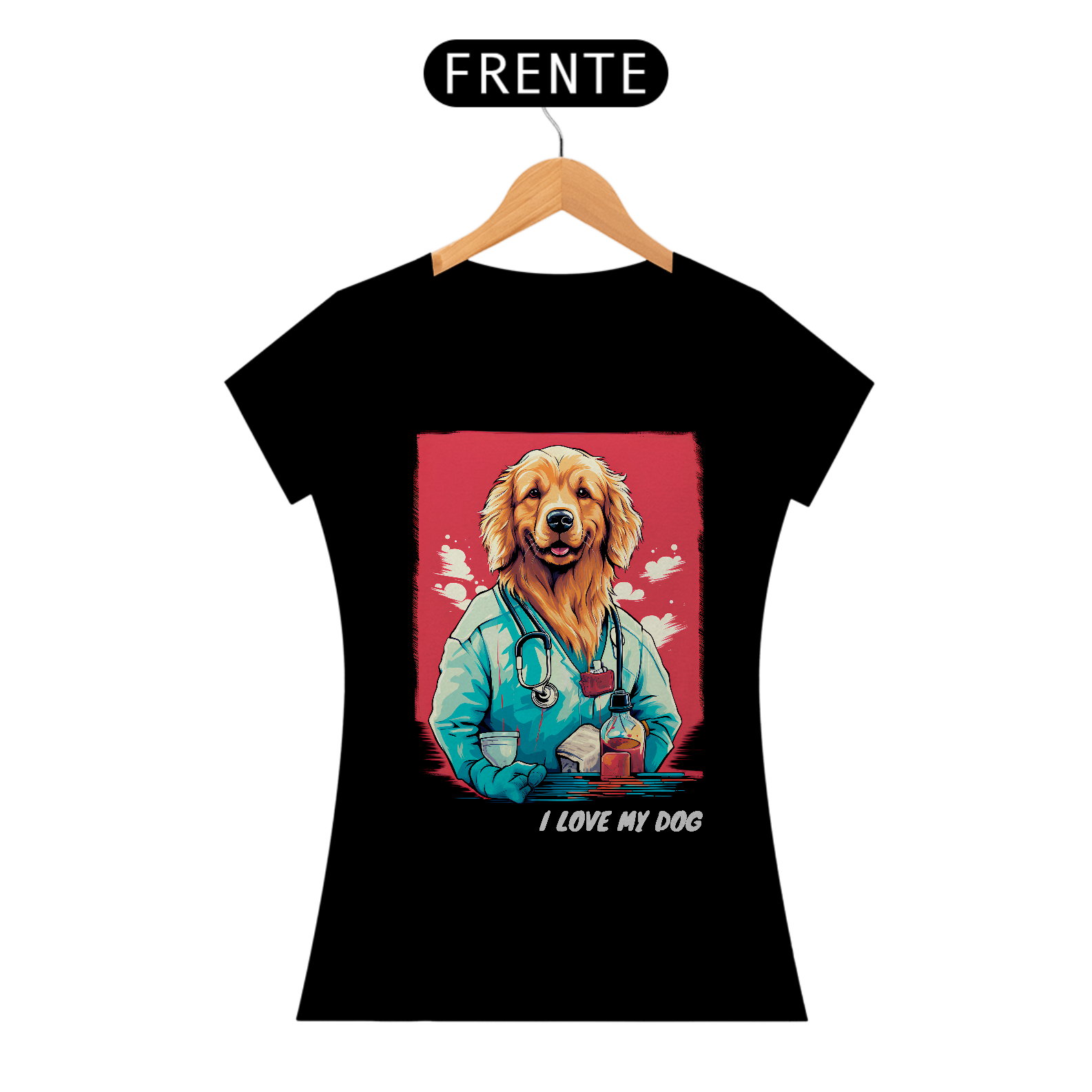 Golden Retriever Enfermeiro - Coleção Tal Pais - Tal Patas