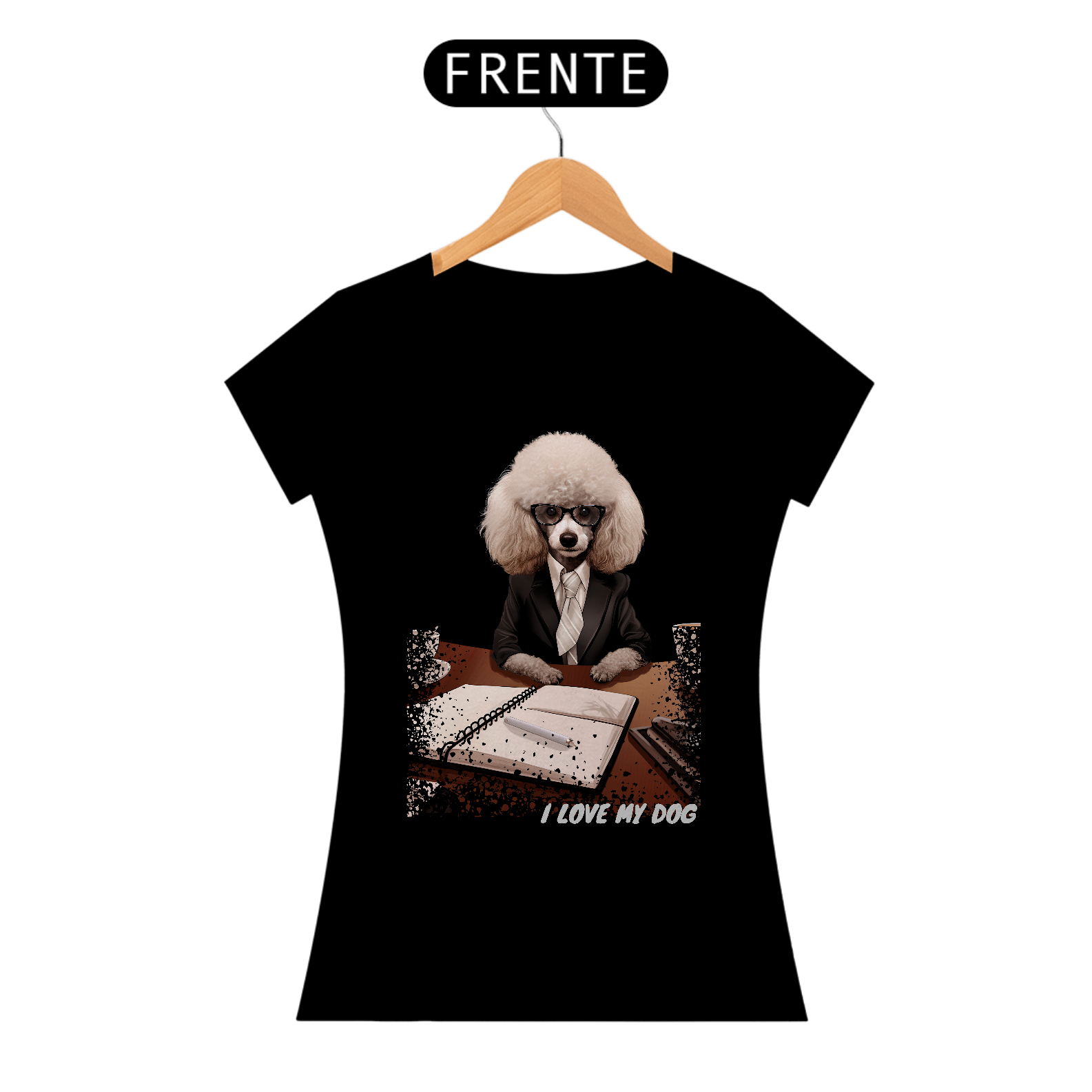 Poodle Gerente de Recursos Humanos - Coleção Tal Pais - Tal Patas