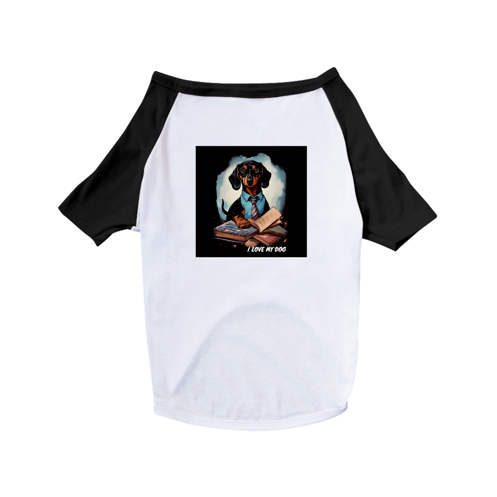 Dachshund Contador (Basset - Cão-Salsicha) - Camisa Pet Dog - Coleção Tal Pais - Tal Patas