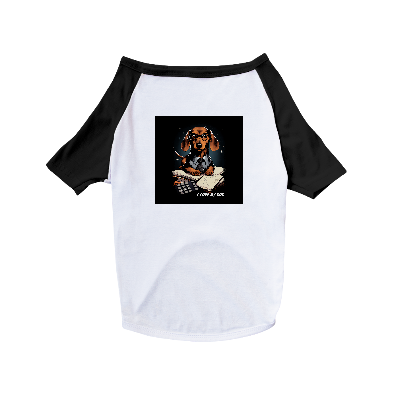 Dachshund Contador (Basset - Cão-Salsicha) - Camisa Pet Dog - Coleção Tal Pais - Tal Patas