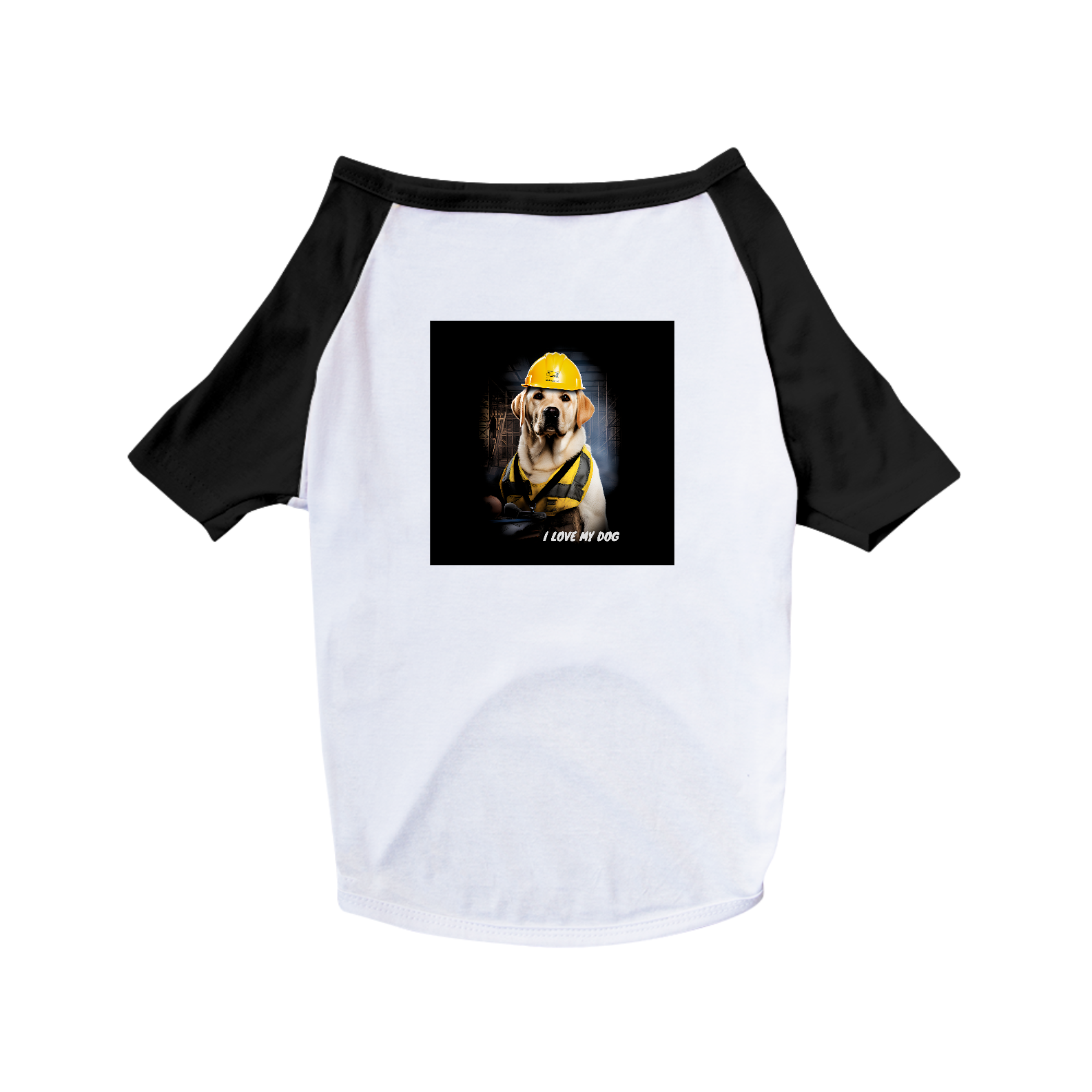 Labrador Retriever Engenheiro Civil - Camisa Pet Dog - Coleção Tal Pais - Tal Patas