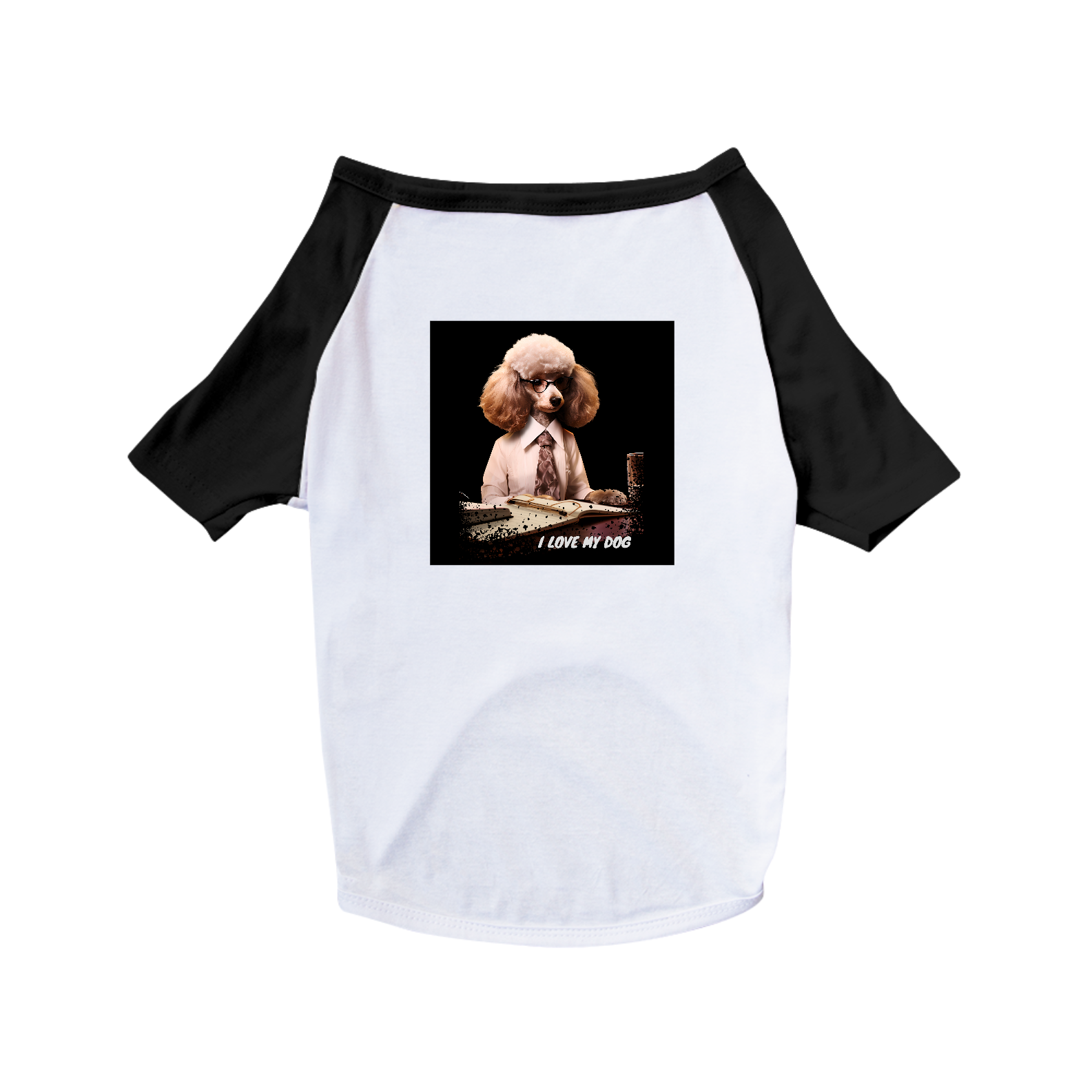 Poodle Gerente de Recursos Humanos - Camisa Pet Dog - Coleção Tal Pais - Tal Patas