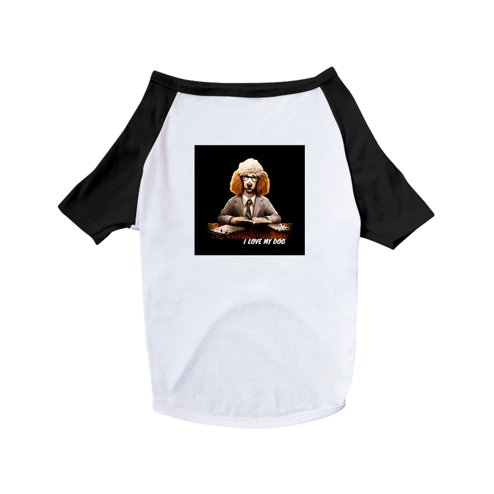 Poodle Gerente de Recursos Humanos - Camisa Pet Dog - Coleção Tal Pais - Tal Patas