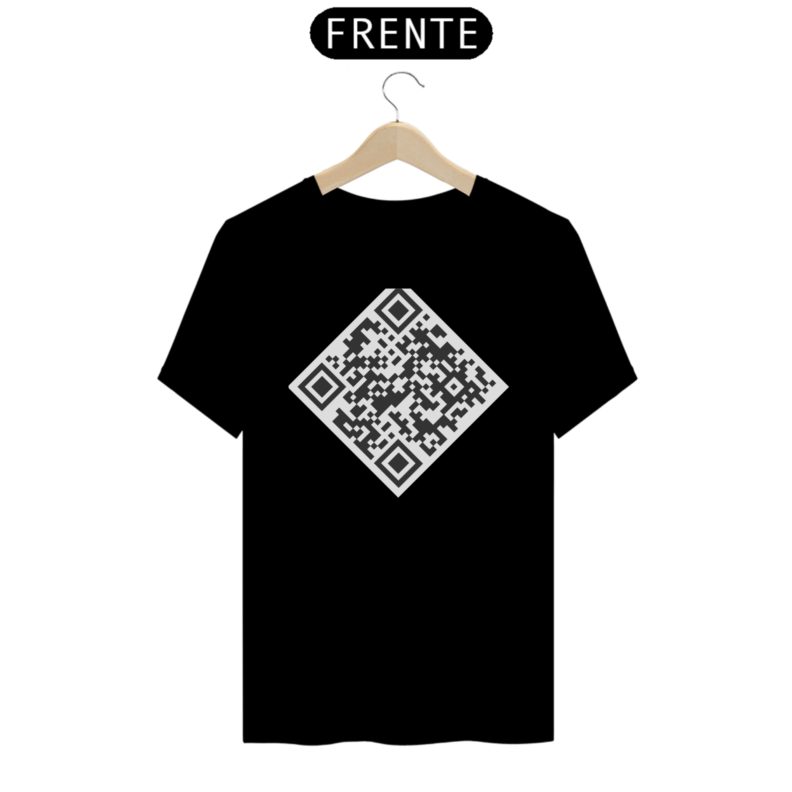 Nome do produto: Camiseta QR Code