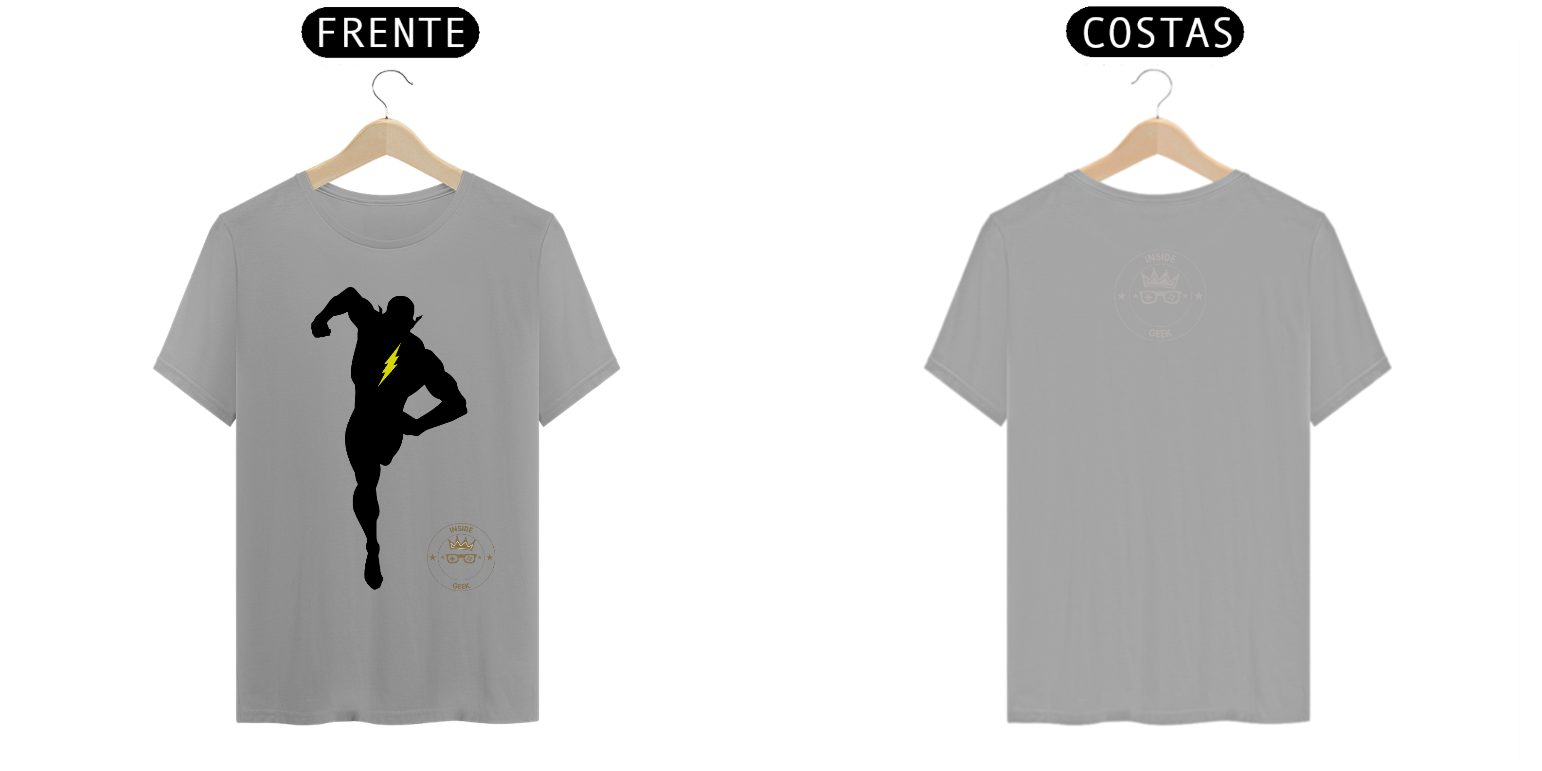 Camisa T shirt quality, Flash