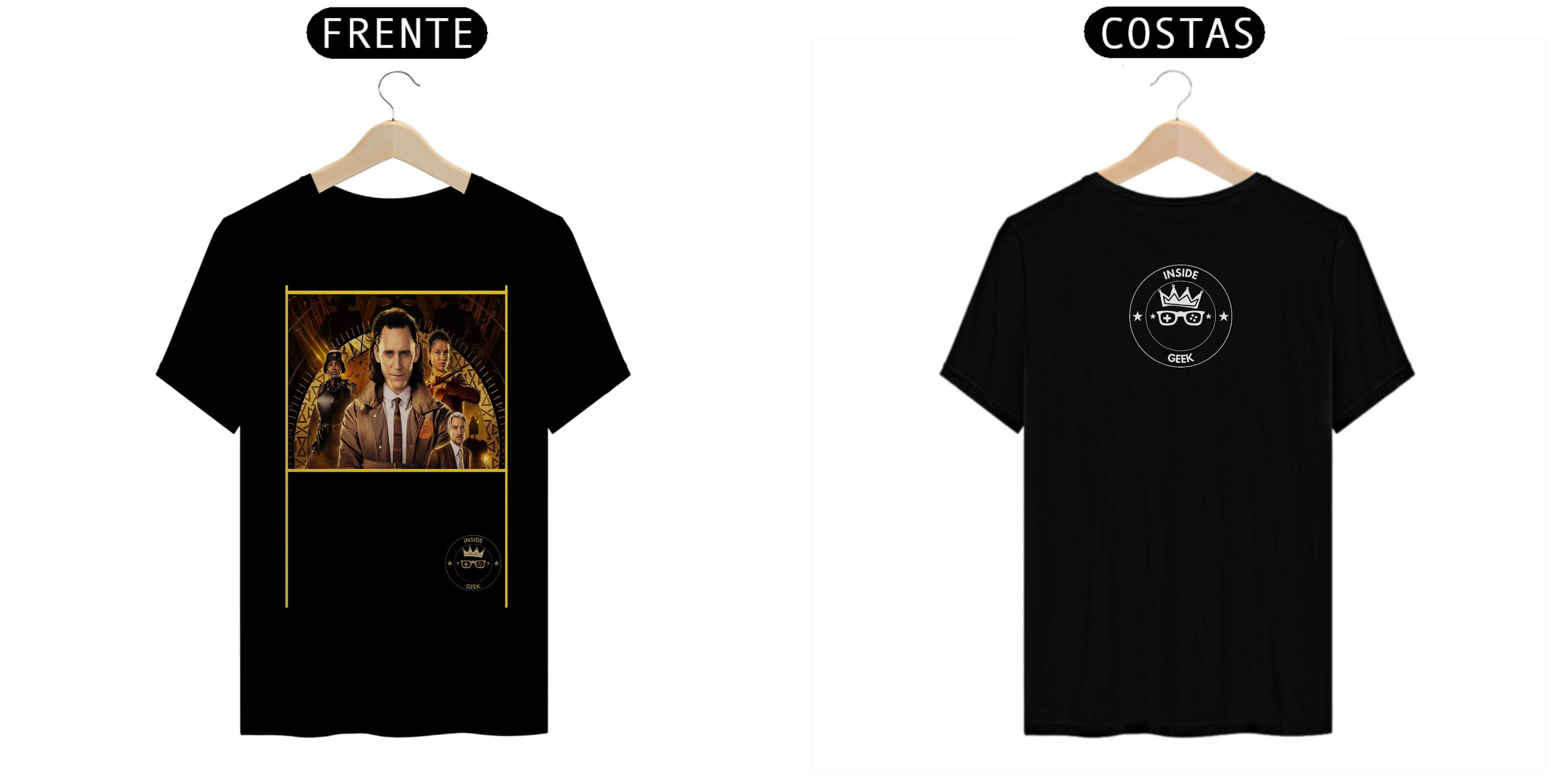 Camisa T shirt quality, Loki 