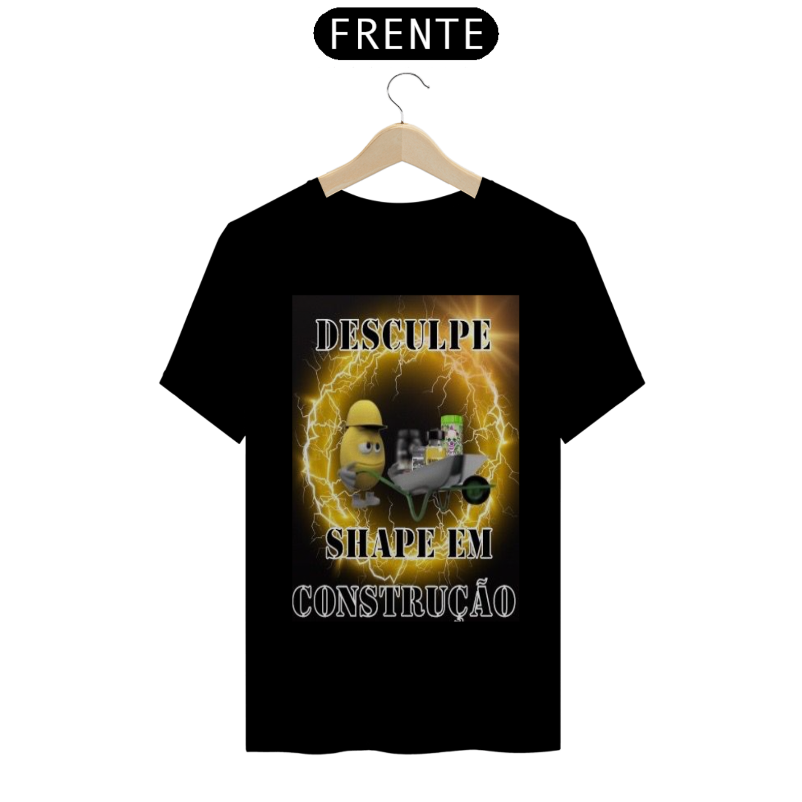 camisa shape em construçao 