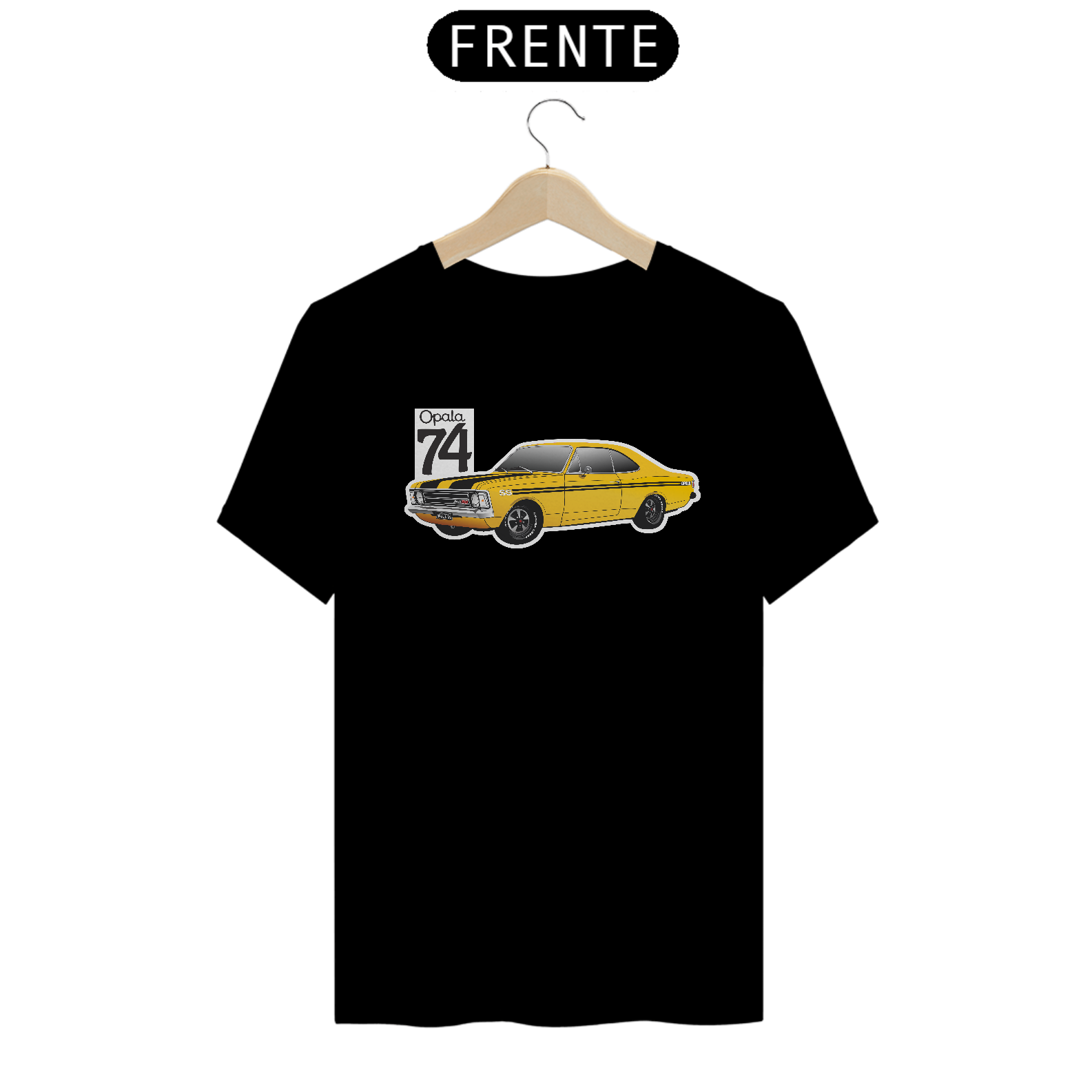Nome do produto  Camiseta Opala SS 1974 Amarelo