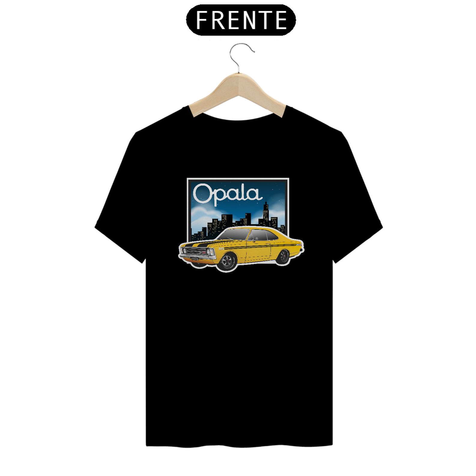 Nome do produto  Camiseta Opala SS Amarelo pela Noite 