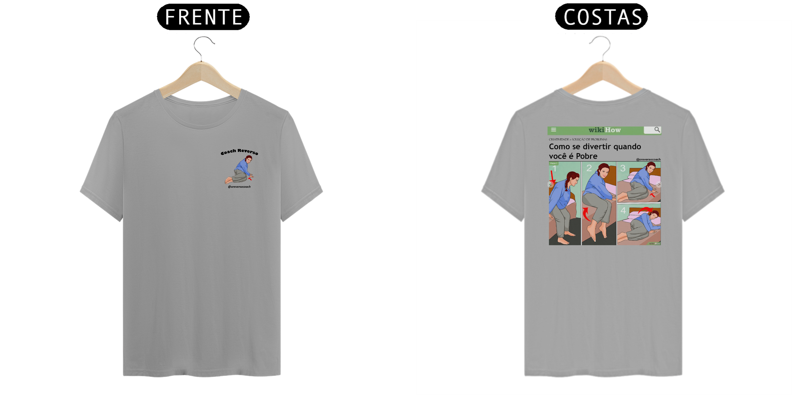 Camiseta Deitar e Dormir (letra preta)