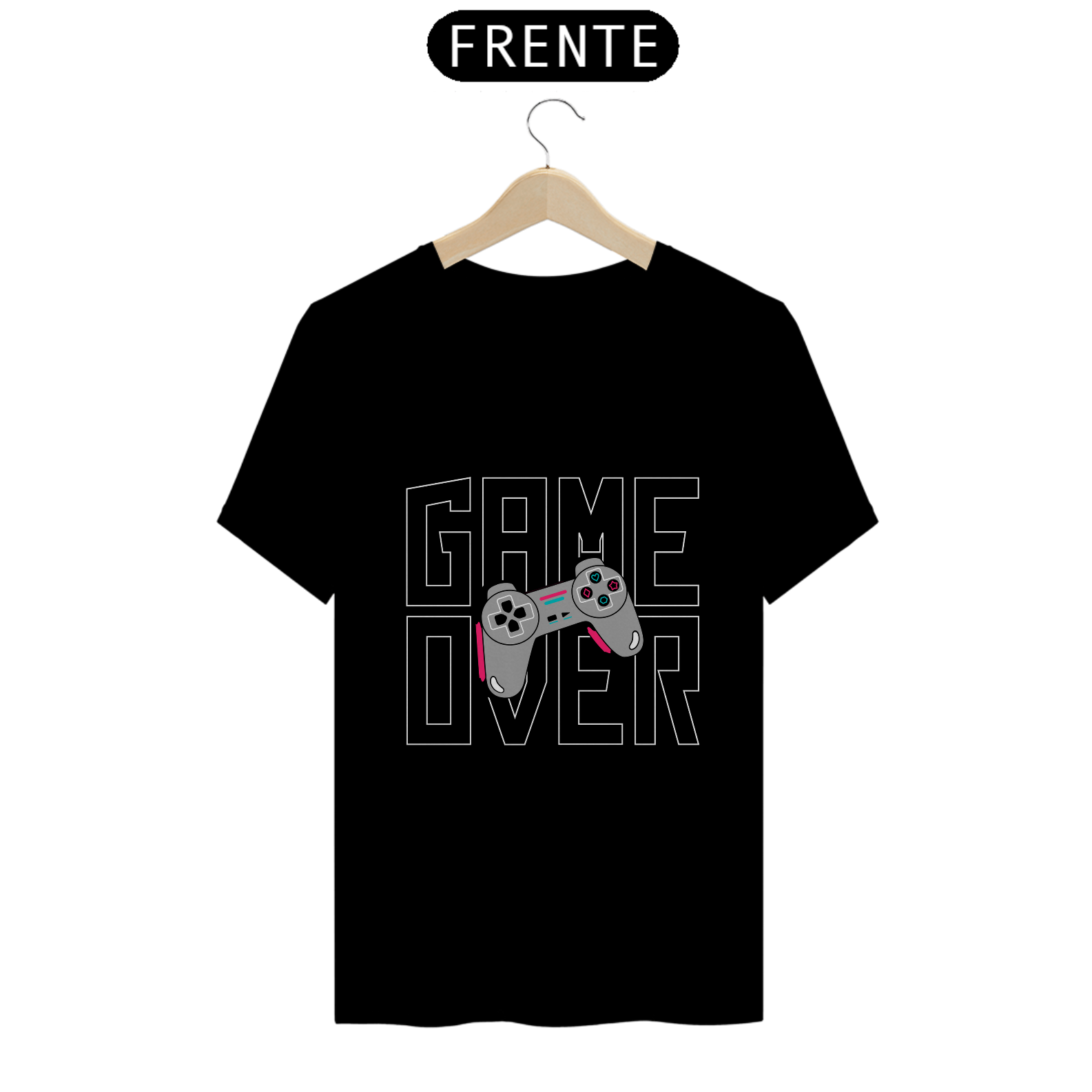 Camisa Game Over 
