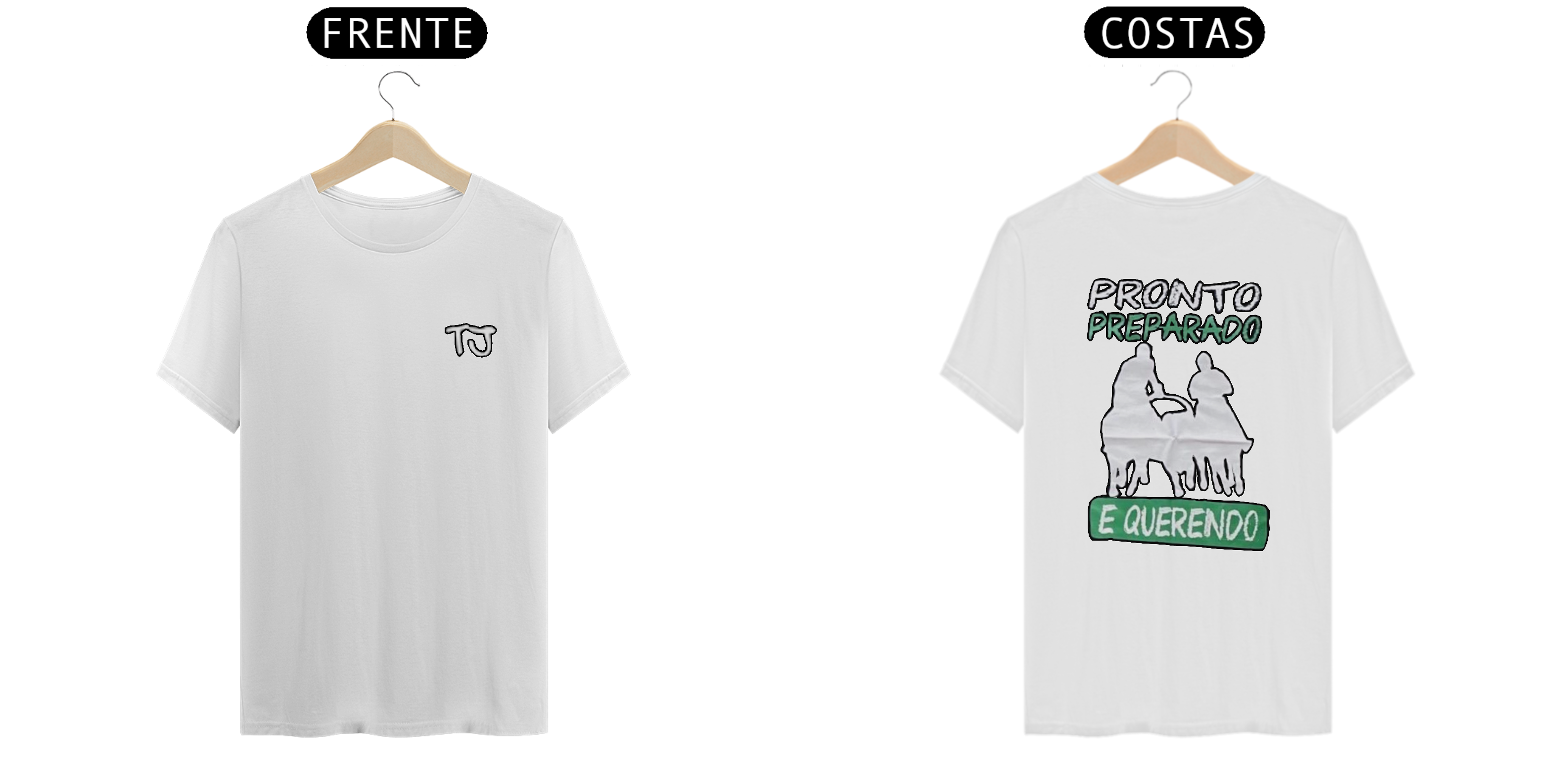 Camisa TJ pronto preparado e querendo