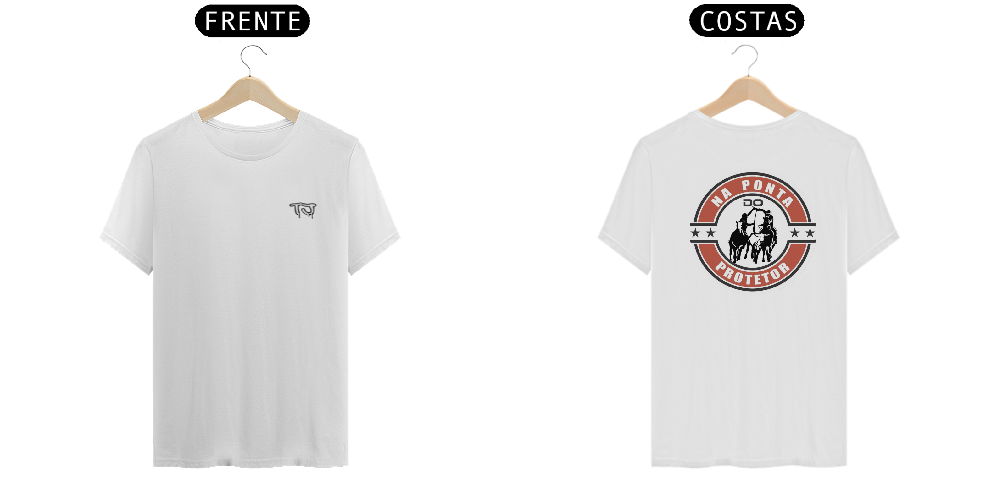 Camisa TJ Na Ponta Do Protetor