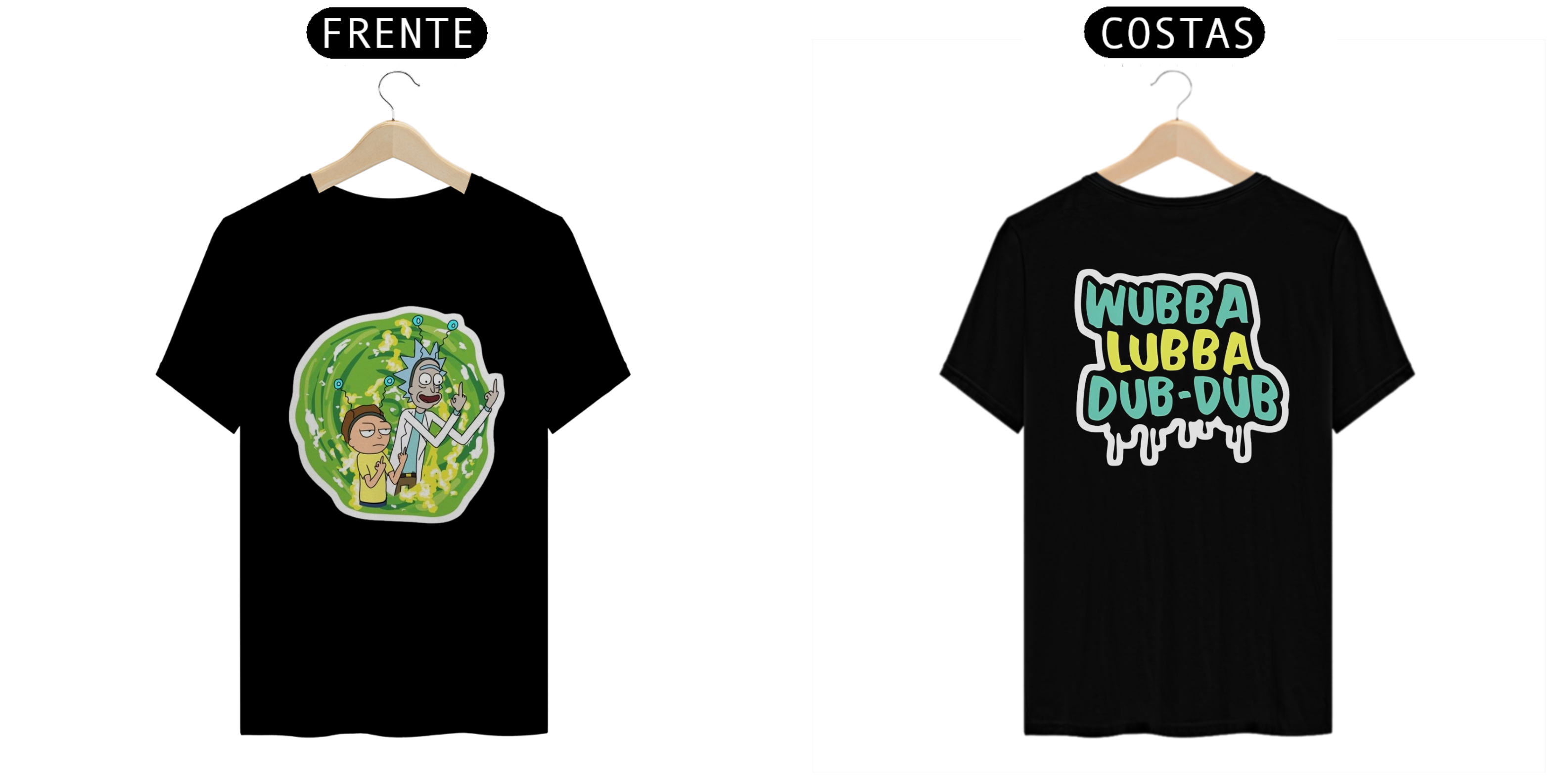 Camiseta Rick & Morty - Unissex