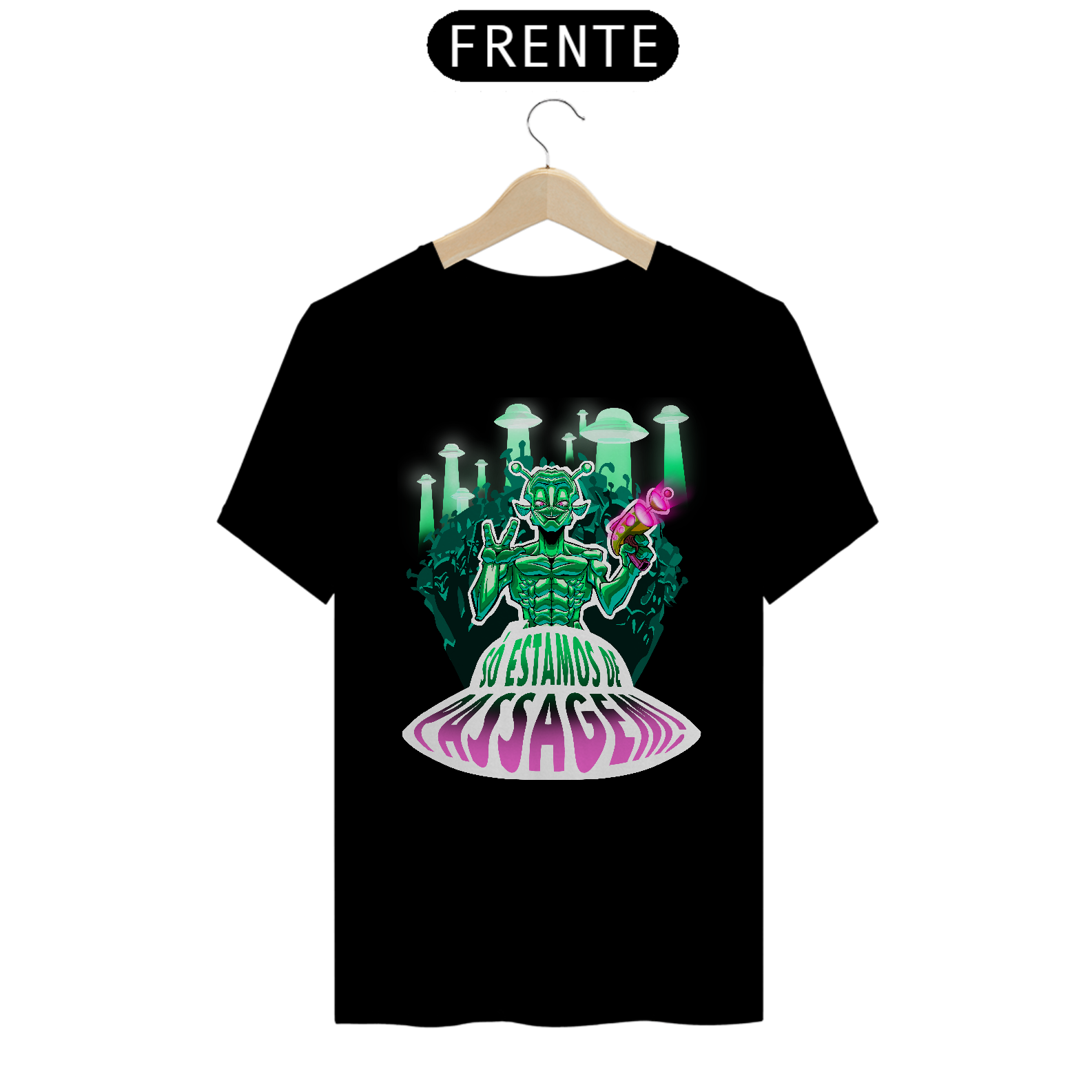 Camiseta Só Estamos de Passagem - Unissex