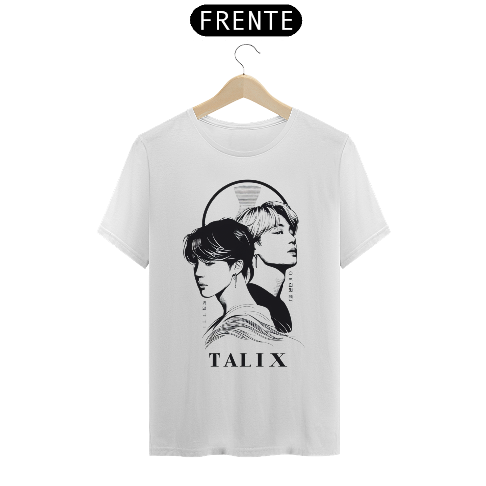 Camiseta de desenho do Park Jimin