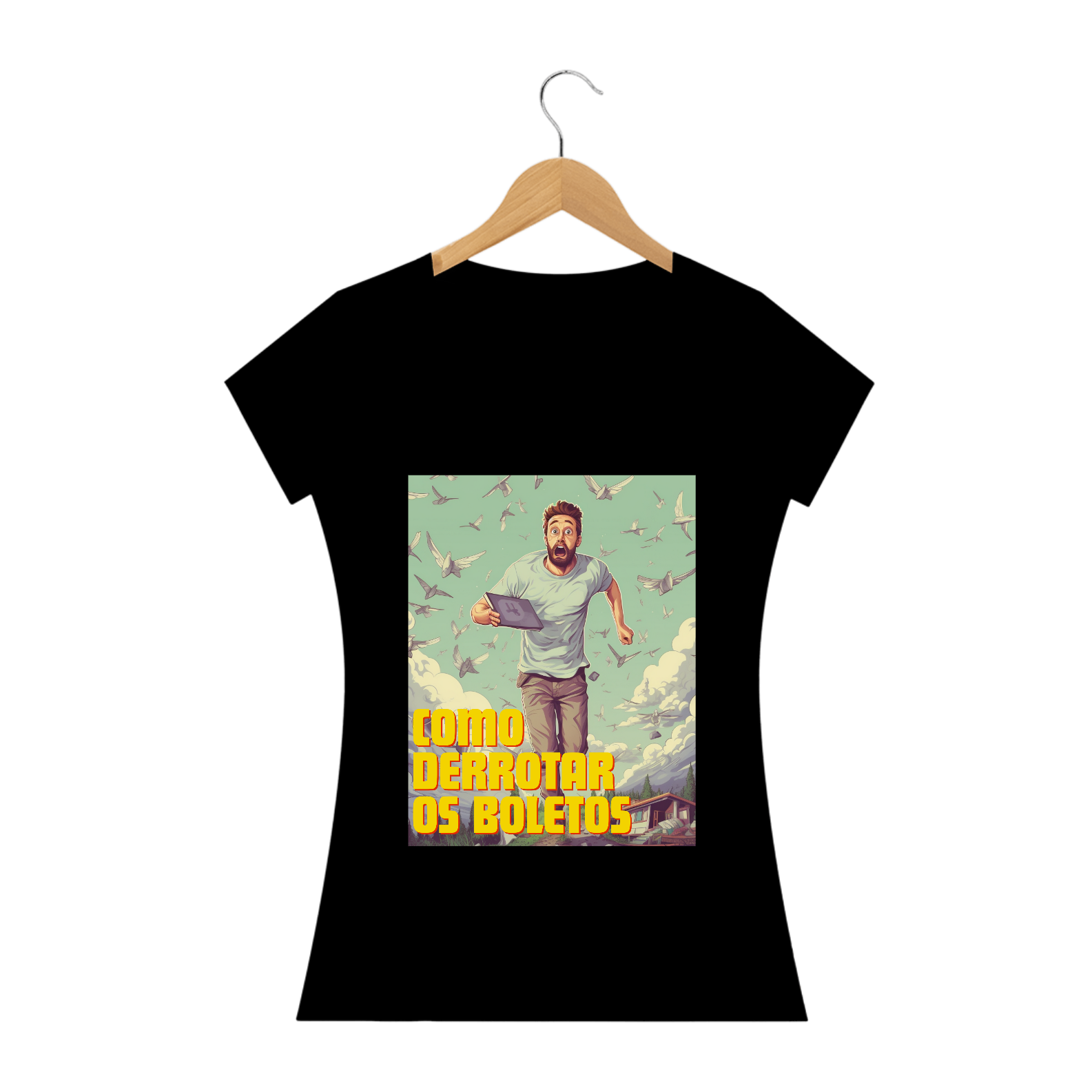 Camisa Feminina Como Derrotar os Boletos