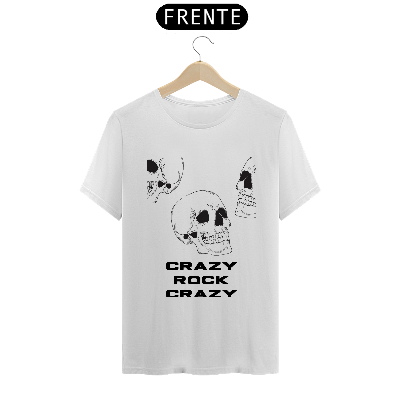 Camisa Crazy Fan Rock 15