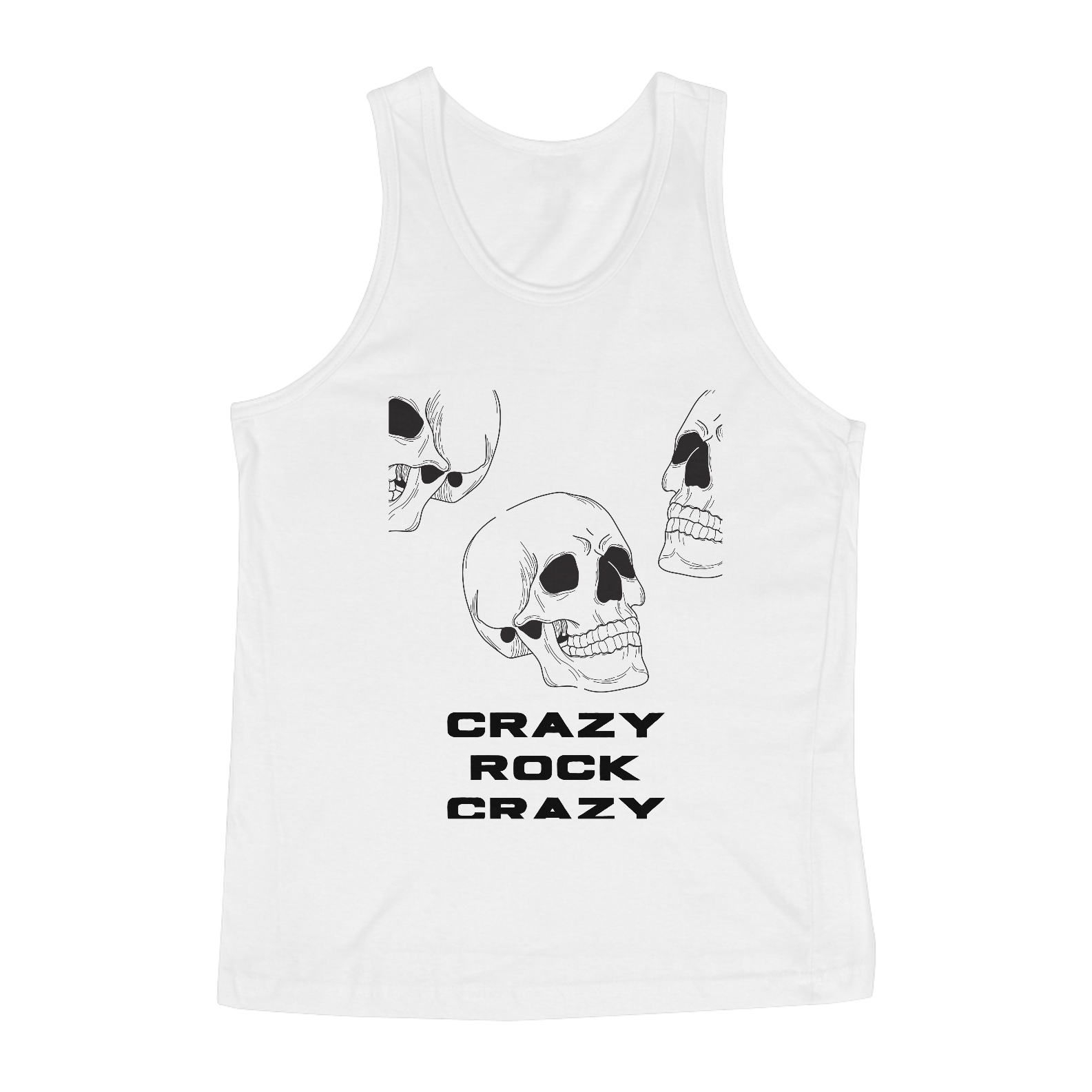Camisa Regata Crazy Fan Rock 9