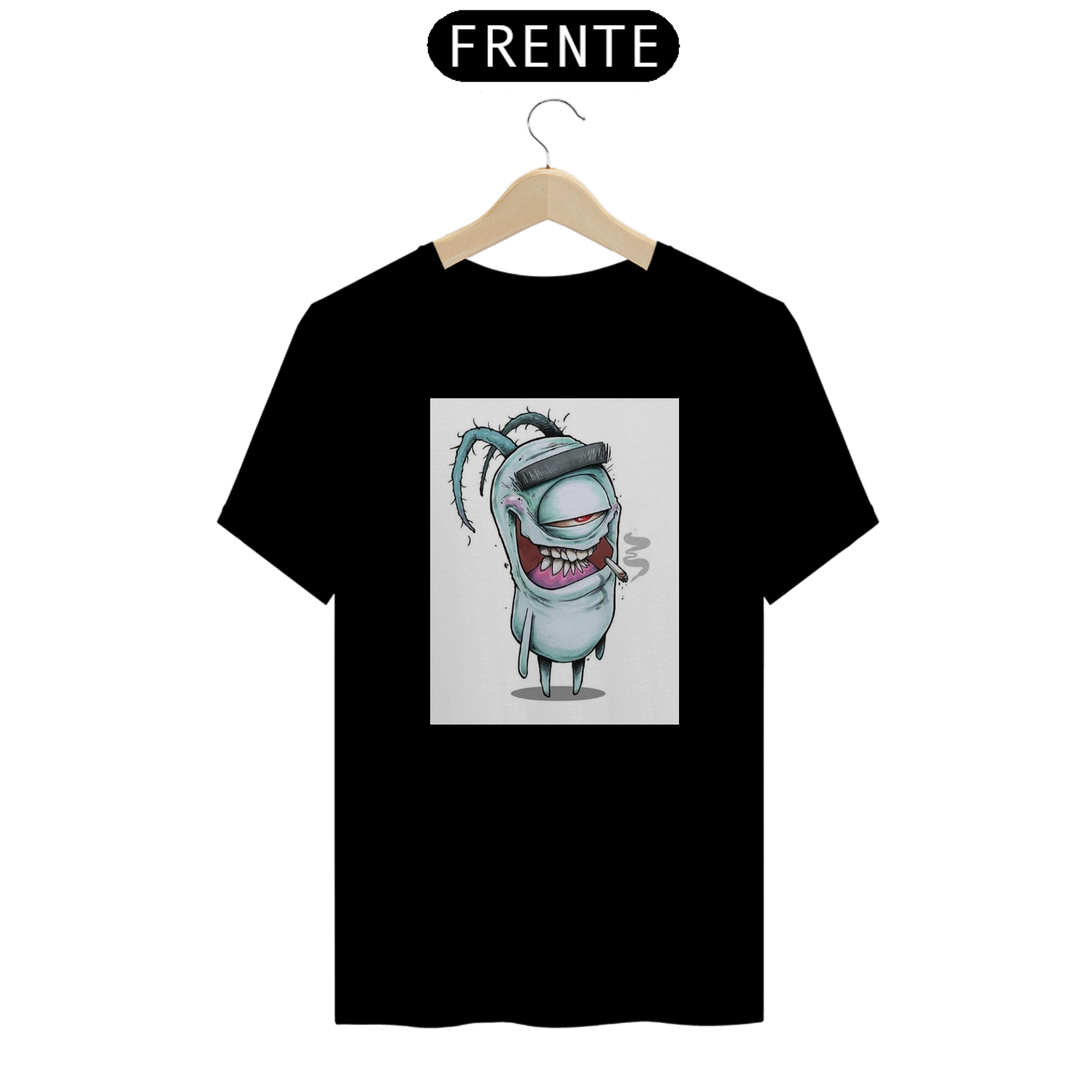 Camiseta Plankton Fumando
