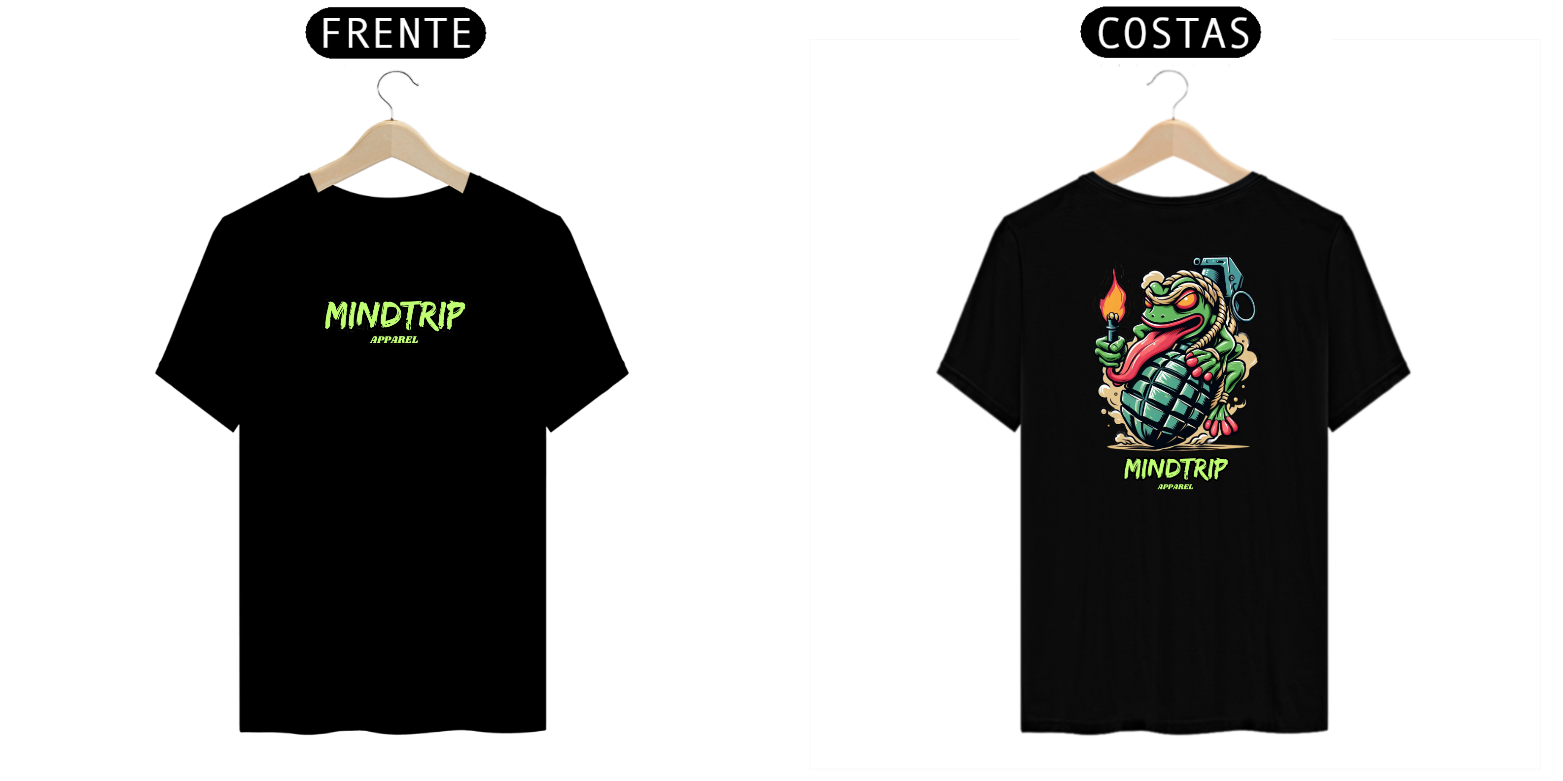 Camiseta Sapo Com Granada (Mindtrip Apparel)
