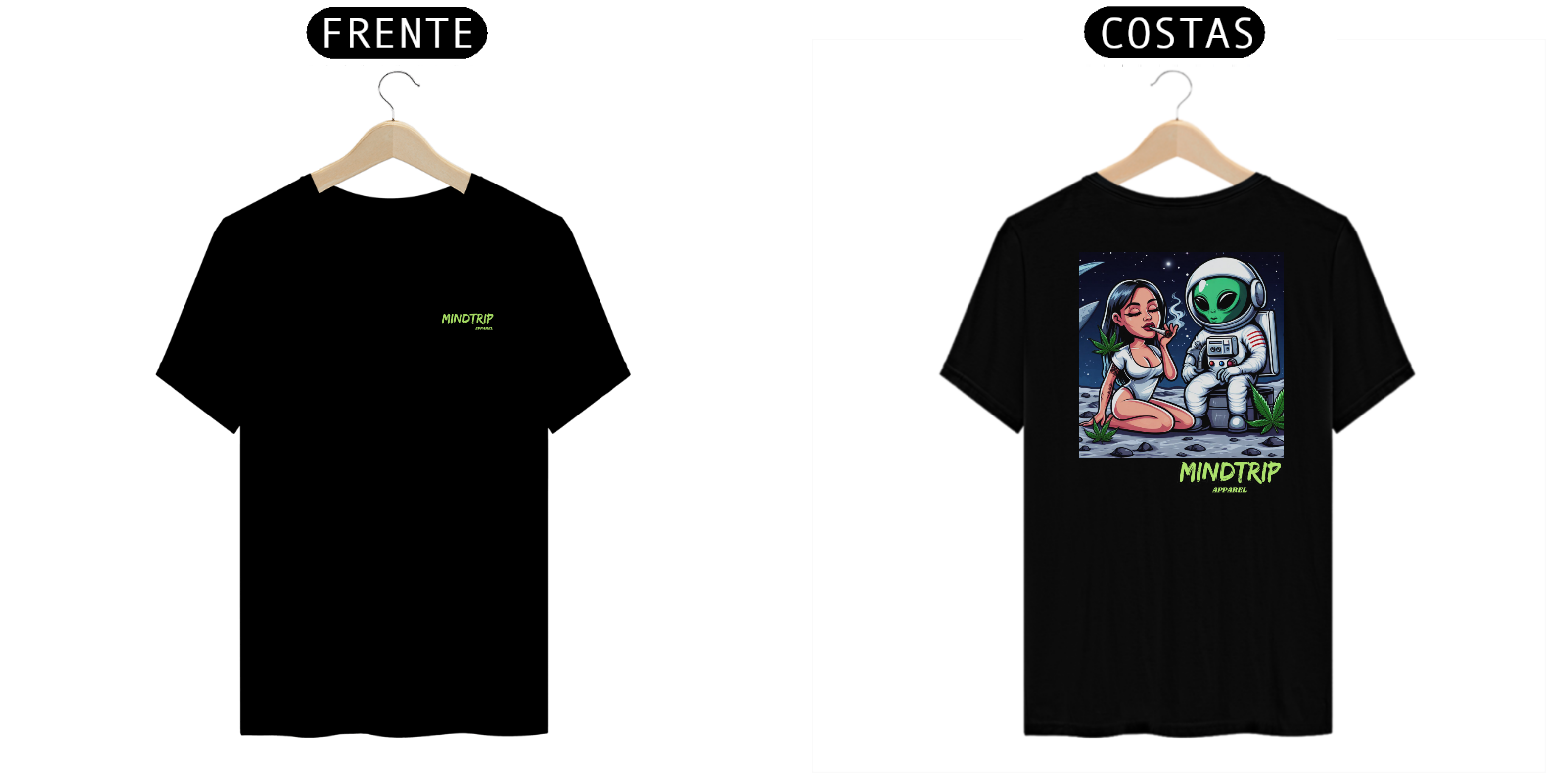 Camiseta Alien Brisadão (Mindtrip Apparel)