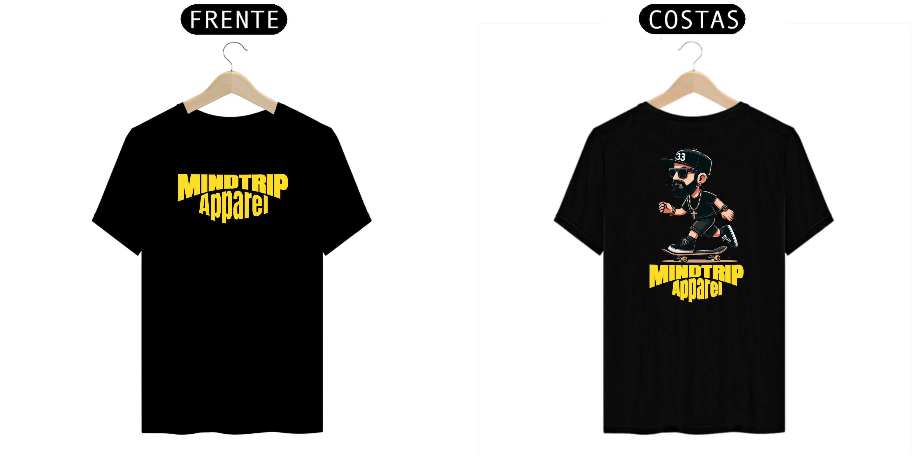 Camiseta Tiozão Skatista (Mindtrip Apparel)