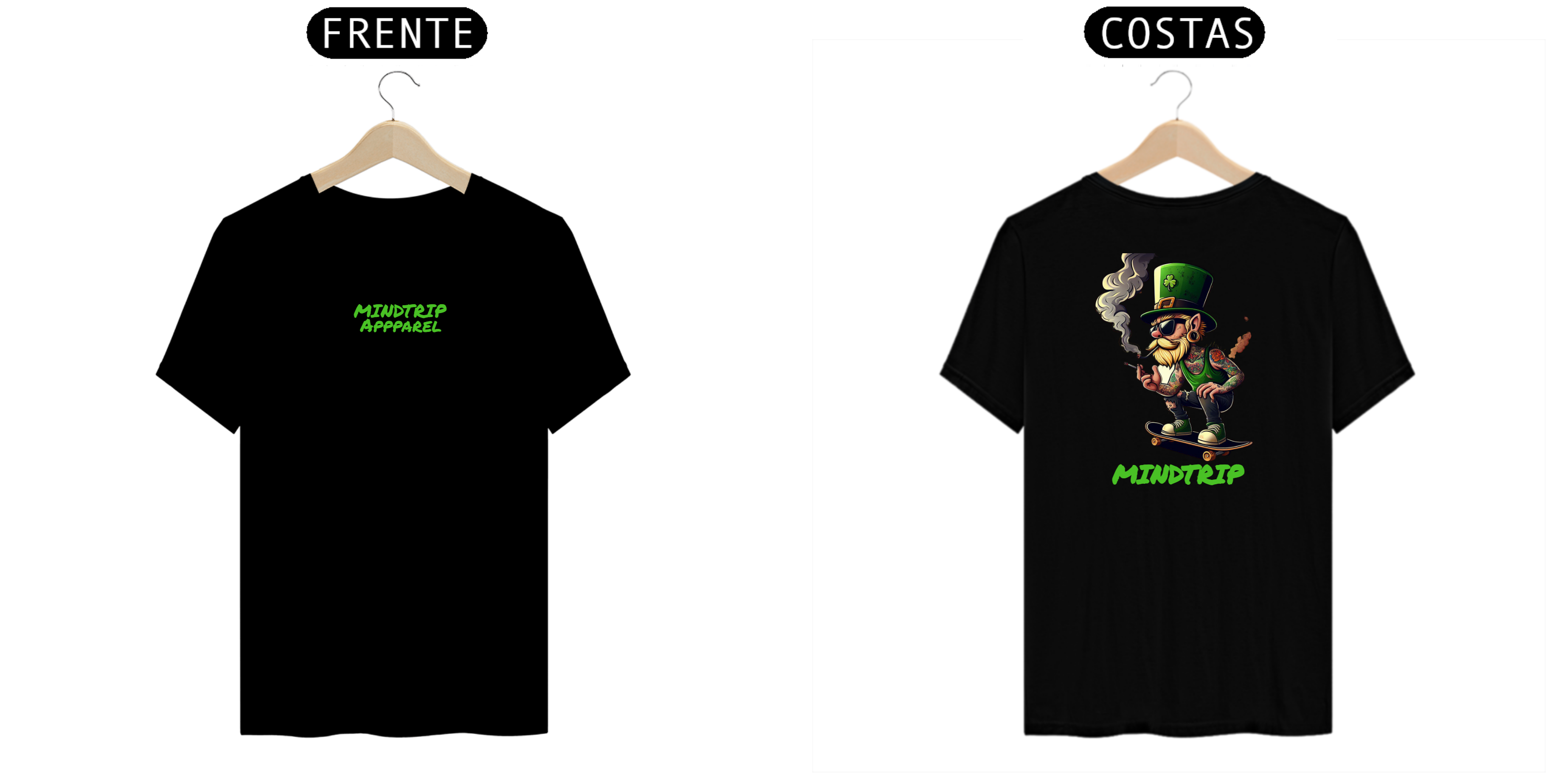 Camiseta Duende Skatista (Mindtrip Apparel)