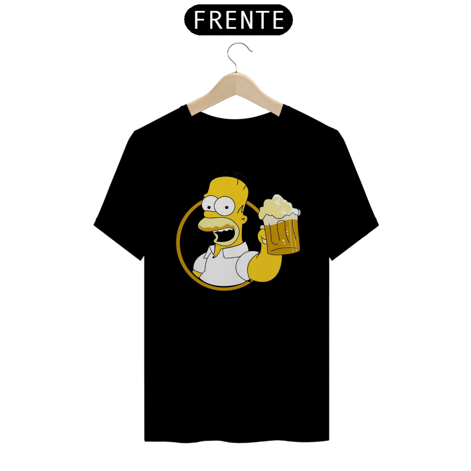 Camisa Homer Com o Chopp