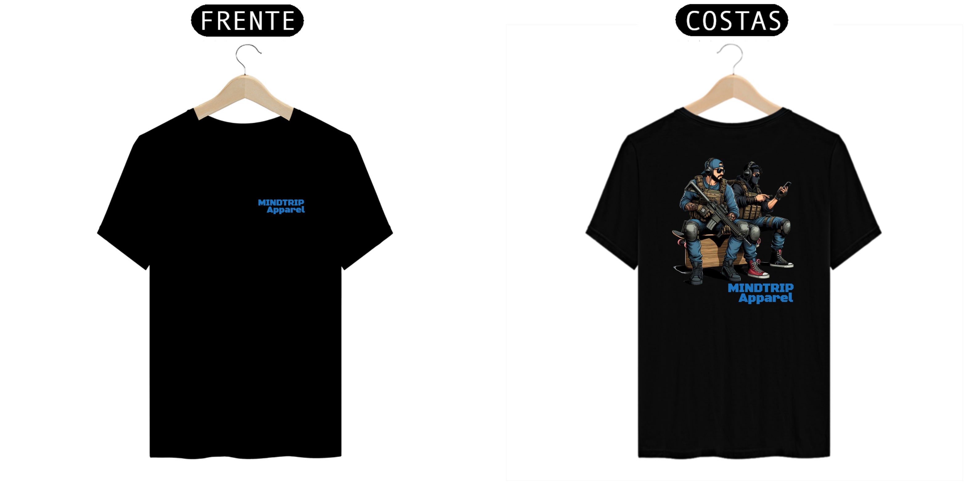 Camiseta Soldados (Mindtrip Apparel)