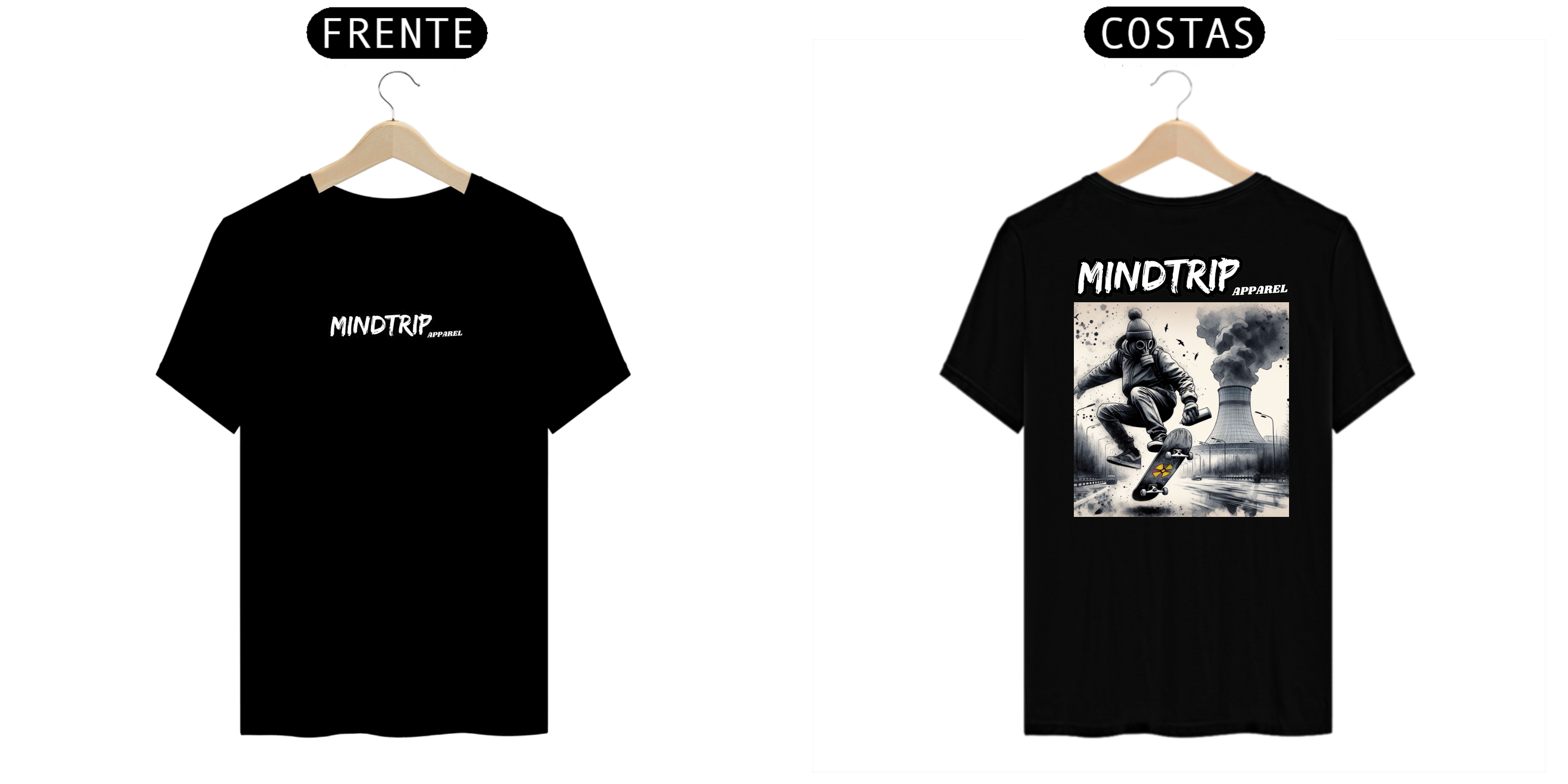 Camiseta Rolê Radioativo (Mindtrip Apparel)