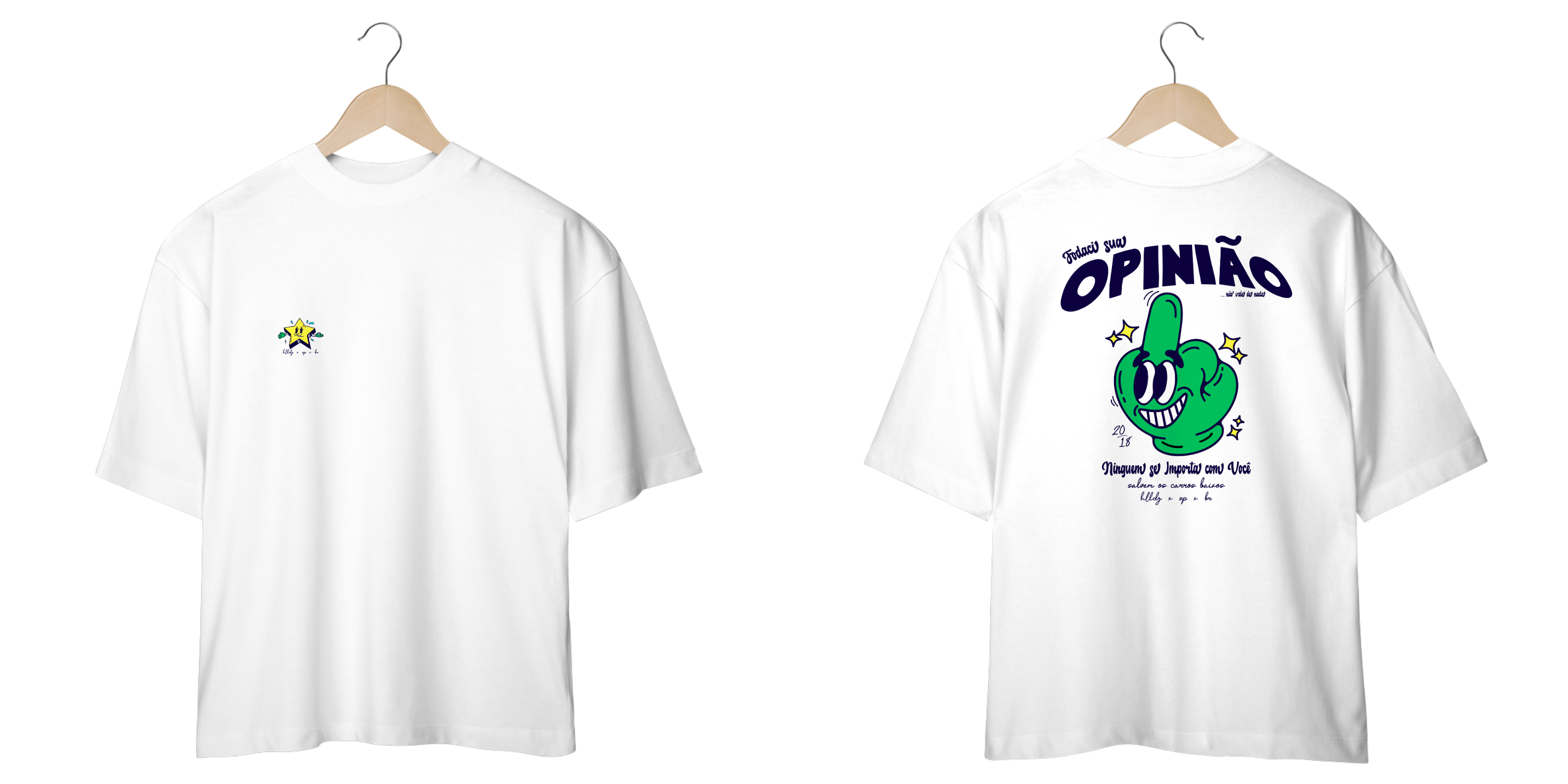 Fodaci sua Opinião Oversized