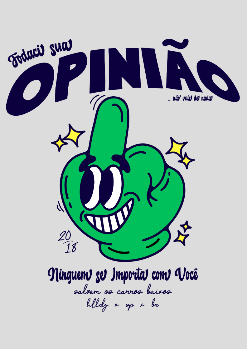 Poster HLLWDZ x SP x BR