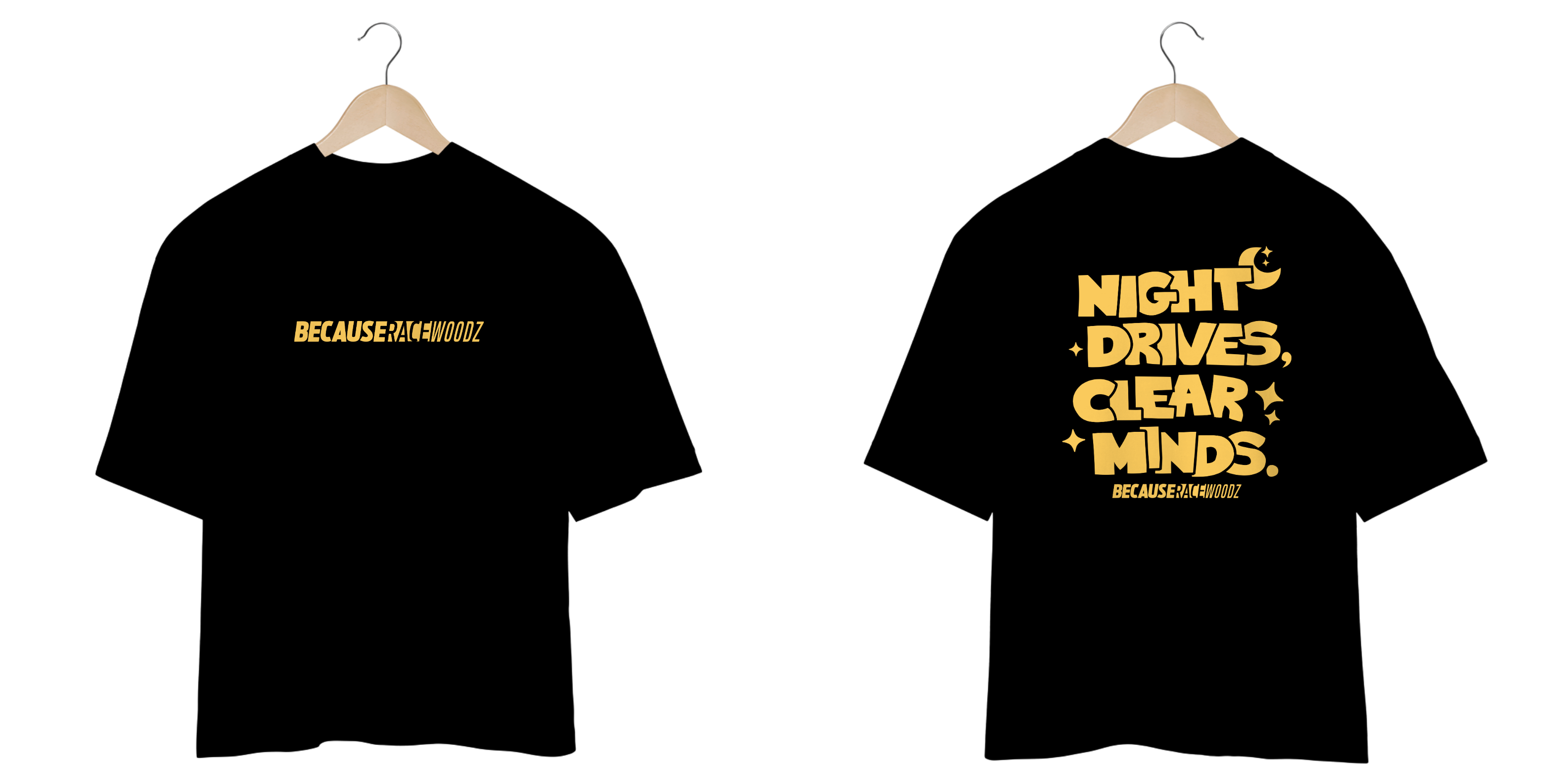 Because Race Woodz Oversized