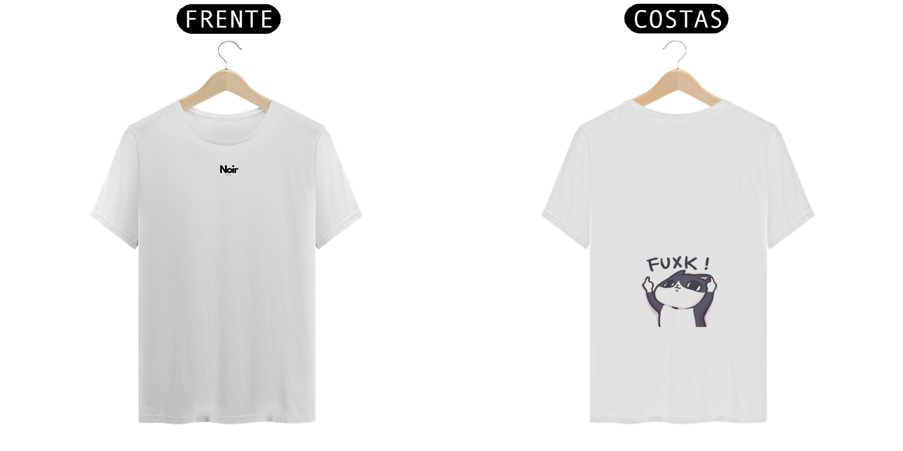 T-Shirt Classic Cat Fuxk