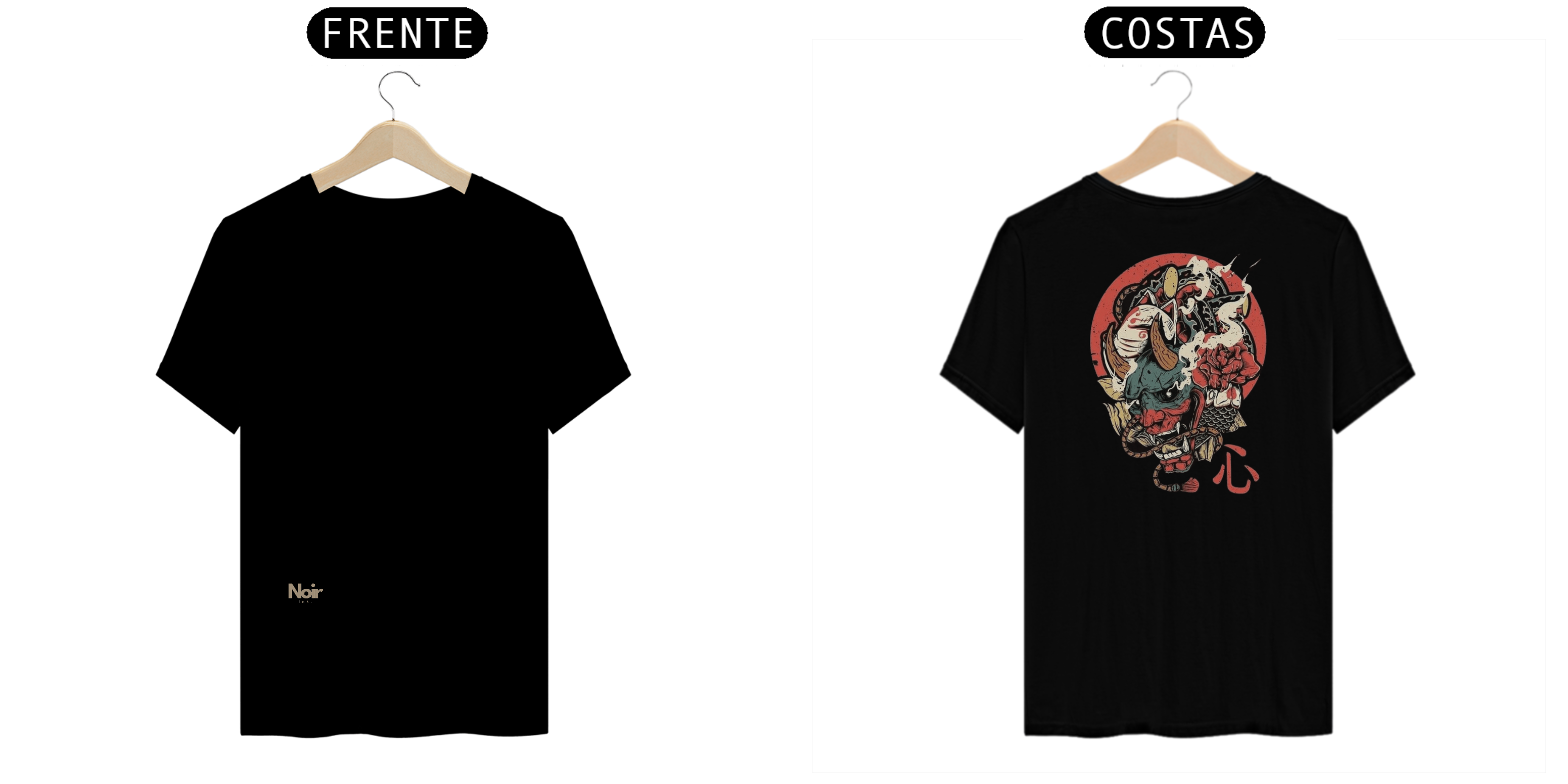 T-Shirt Classic Back Oni