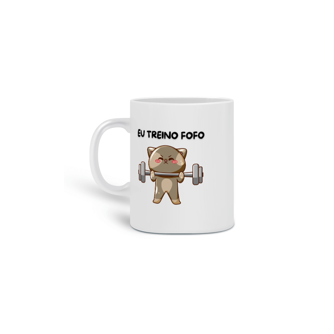 Caneca gato fofo