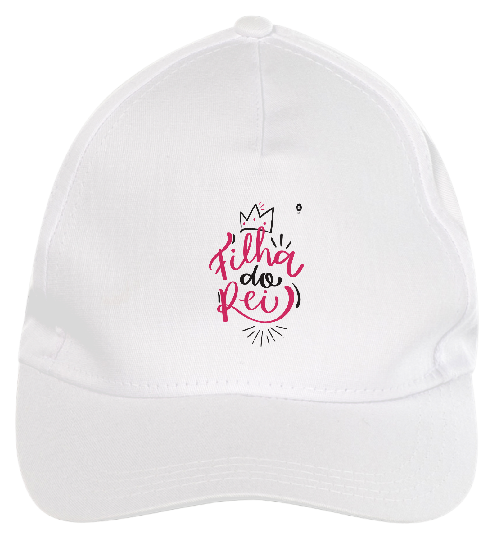 Boné Brim Filha do Rei - Identidade Cristã