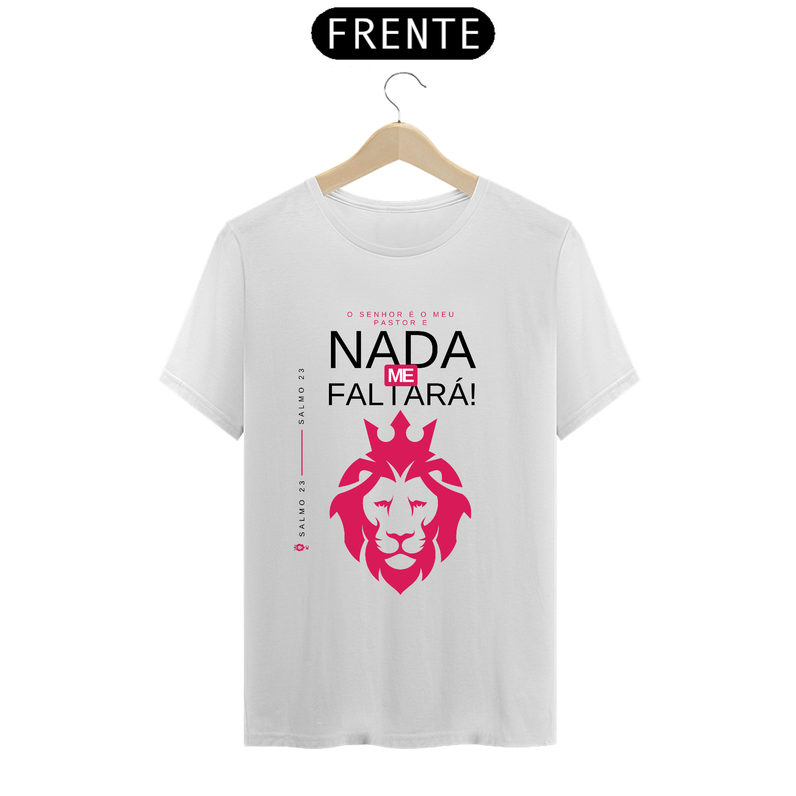 Camiseta Prime O Senhor é Meu Pastor e Nada Me Faltará- Identidade Cristã