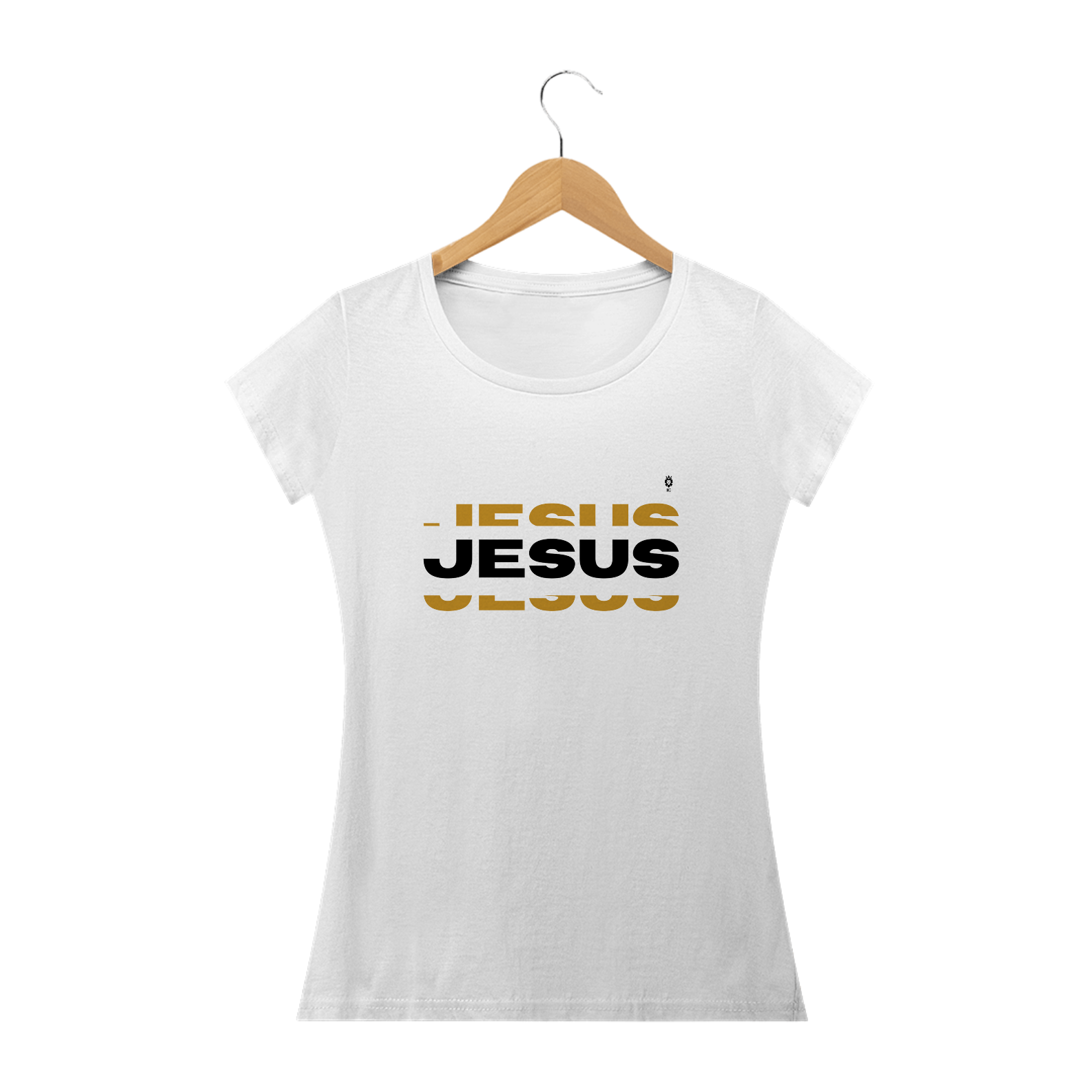 Camiseta Baby Clássica Jesus - Identidade Cristã