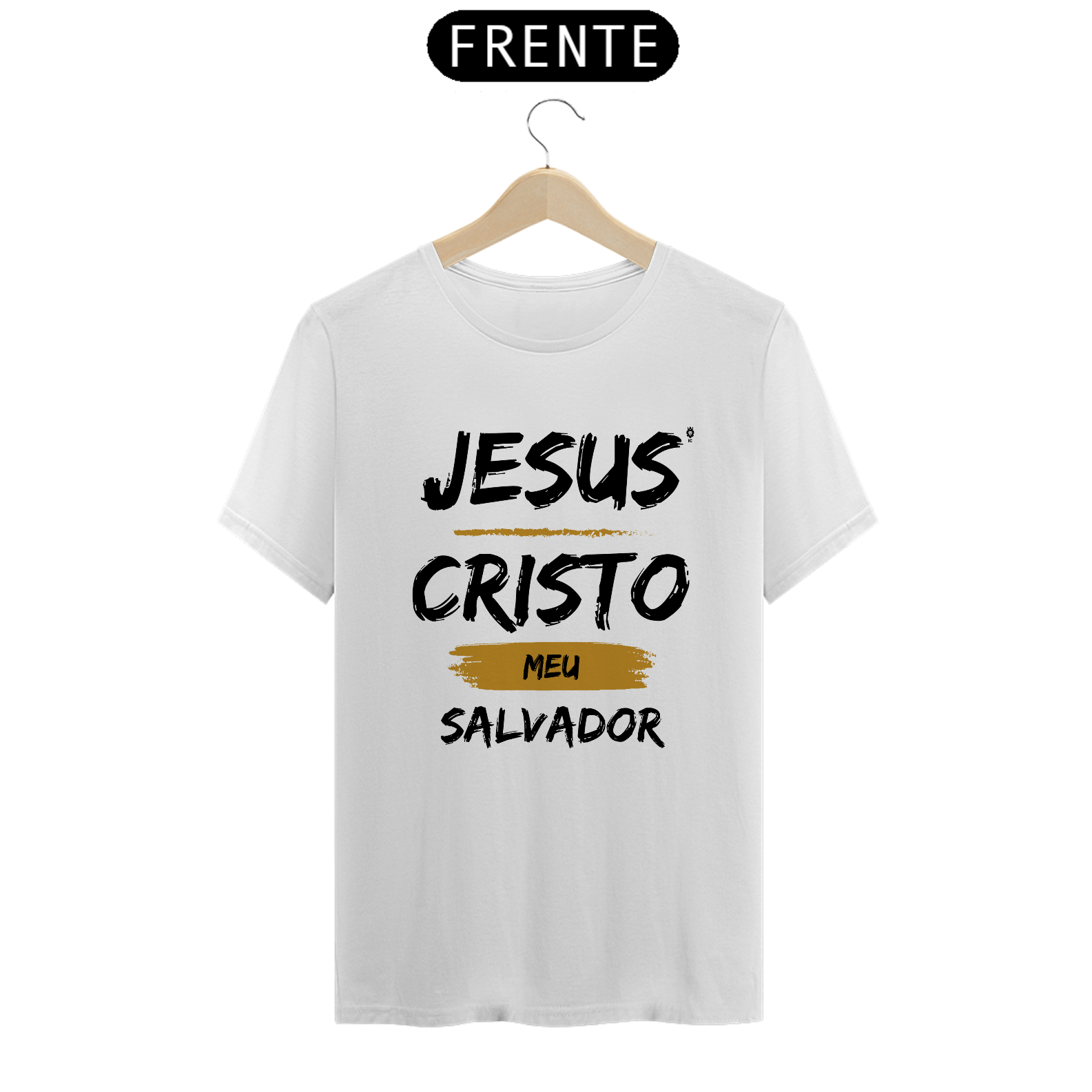 Camiseta Clássica Jesus Cristo Meu Salvador - Identidade Cristã