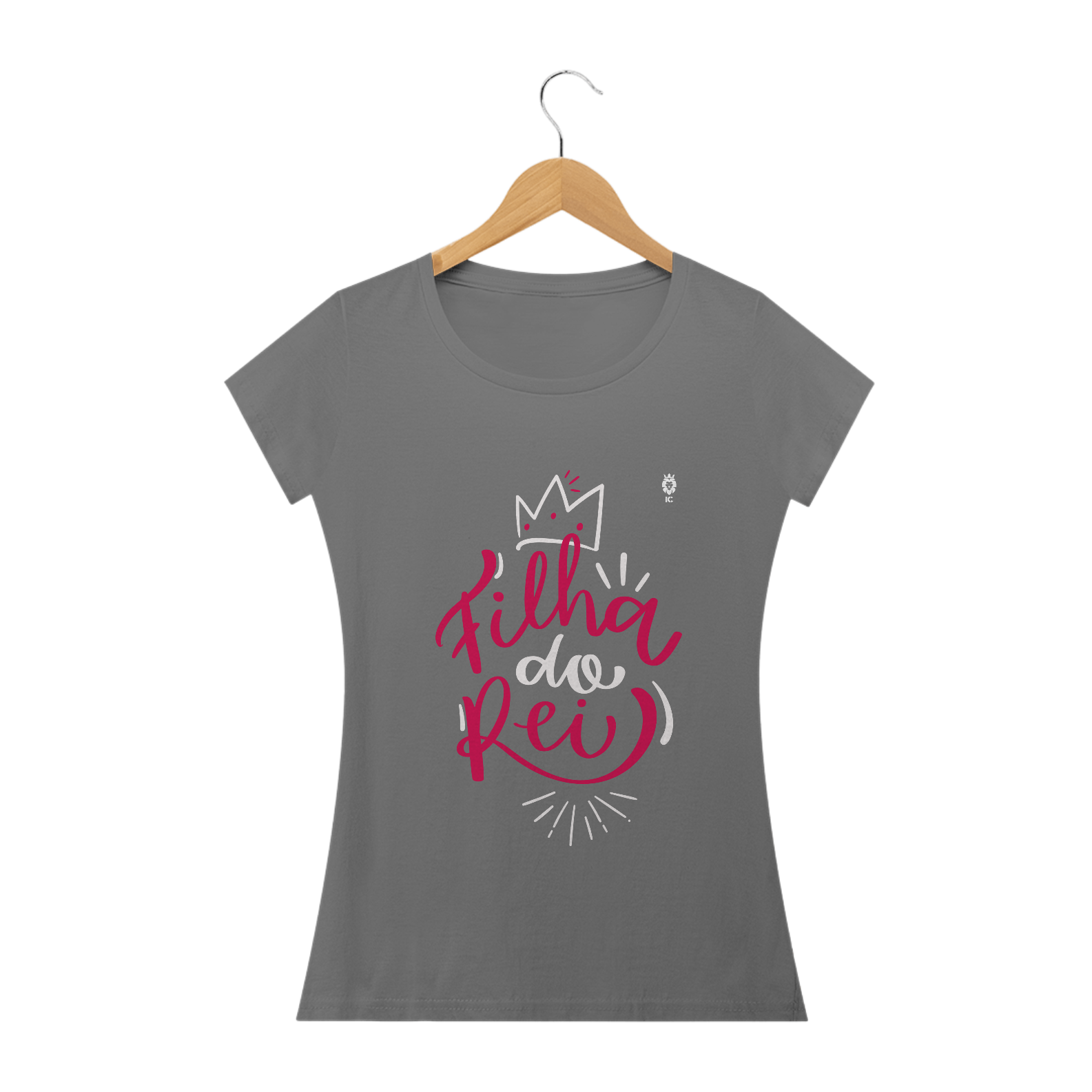 Camiseta Baby Estonada Filha do Rei - Identidade Cristã