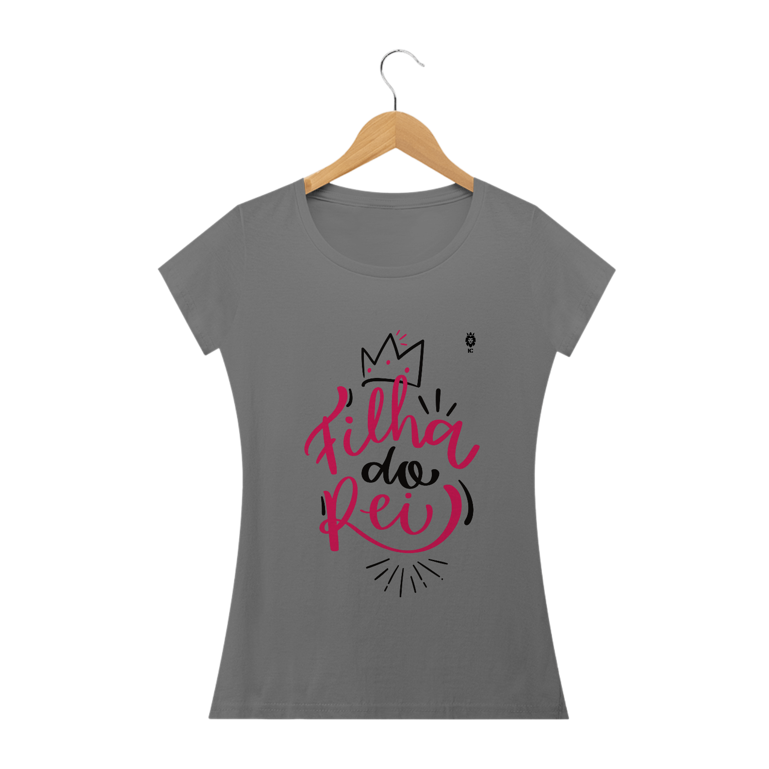 Camiseta Baby Estonada Filha do Rei - Identidade Cristã
