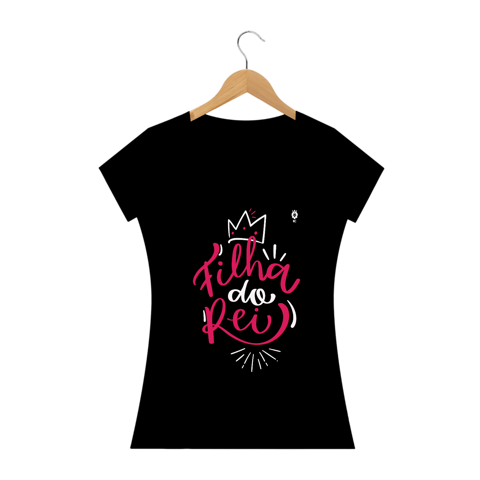 Camiseta Baby Prime Filha do Rei - Identidade Cristã