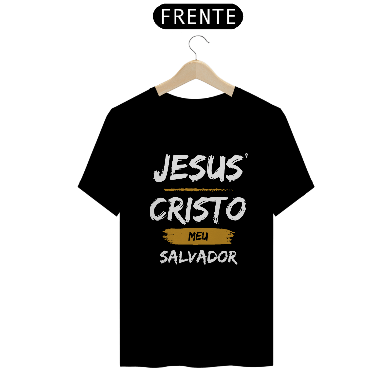 Camiseta Clássica Jesus Cristo Meu Salvador - Identidade Cristã