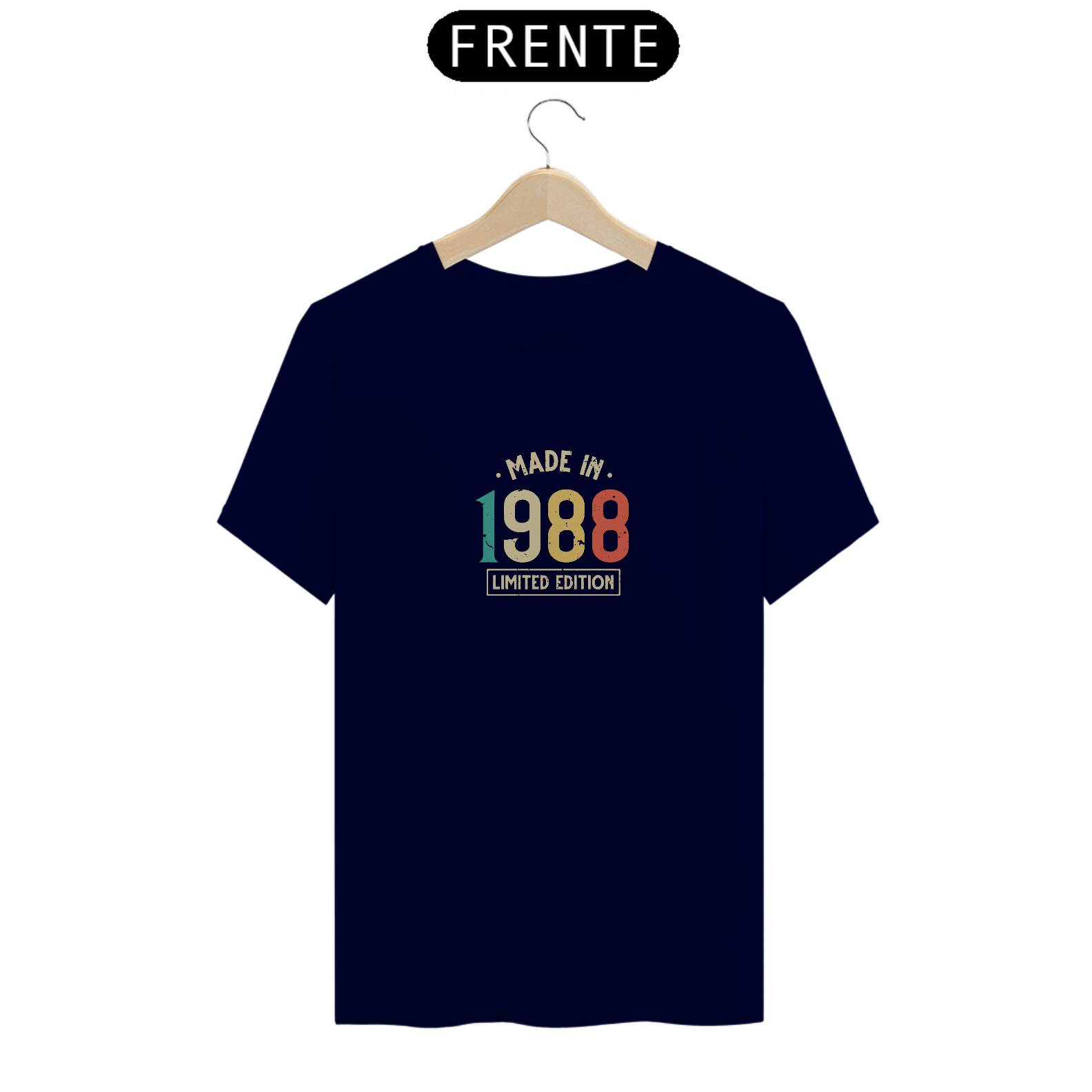Camiseta T-Shirt MADE IN 1988