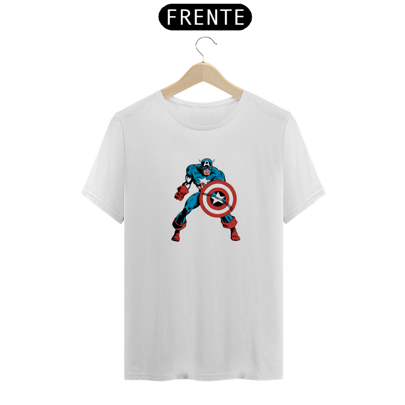 Camiseta T-Shirt CAPITÃO AMERICA 