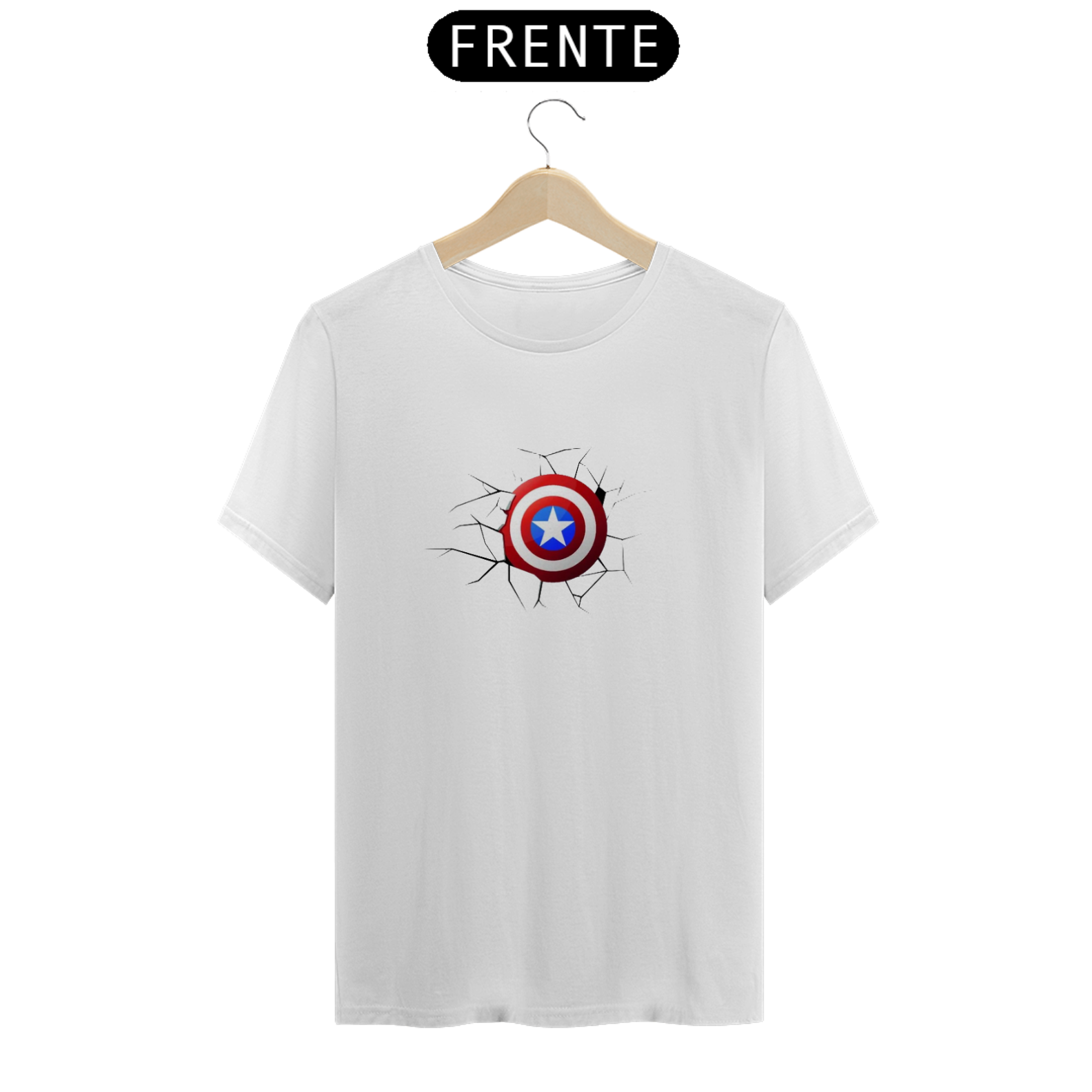 Camiseta T-Shirt CAPITÃO AMERICA 